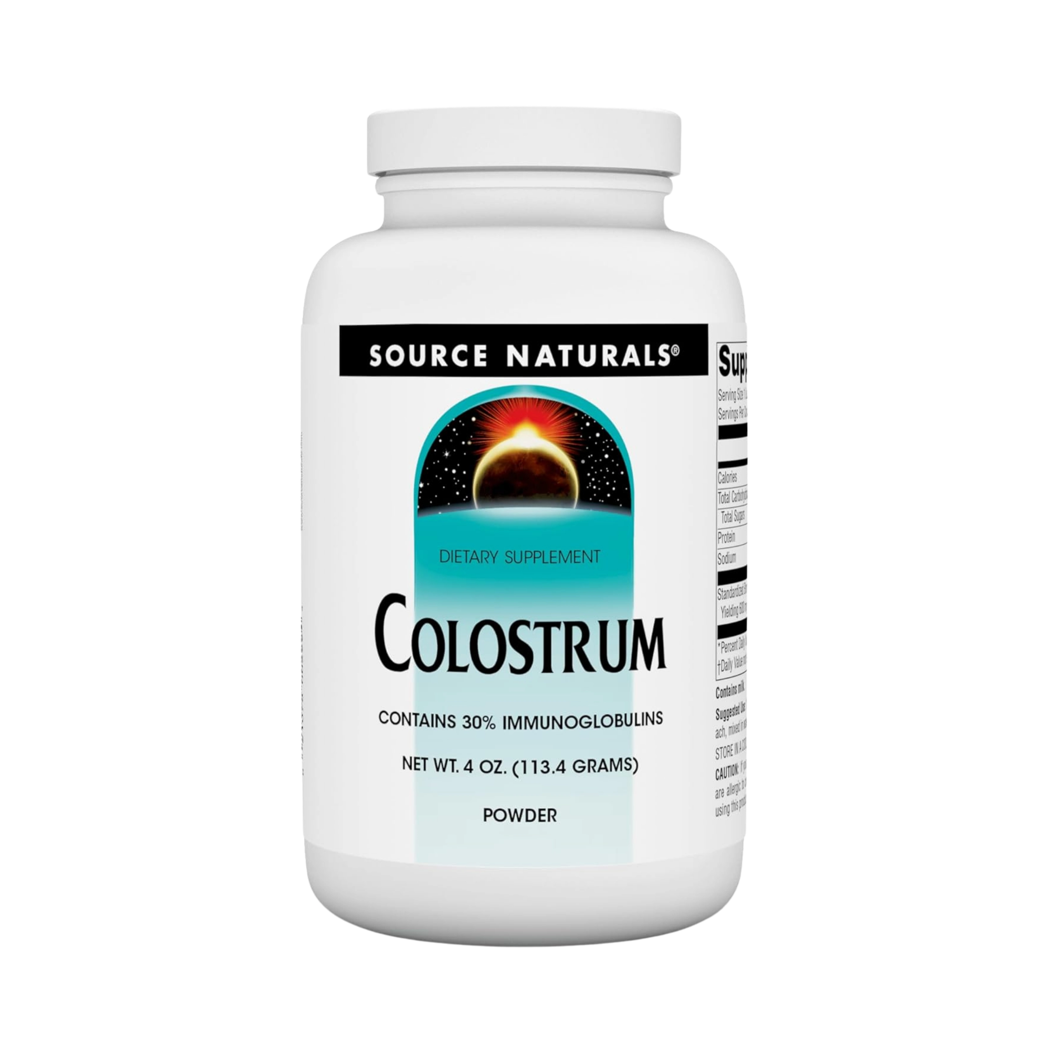 Source Naturals, Colostrum, 4 Oz Powder