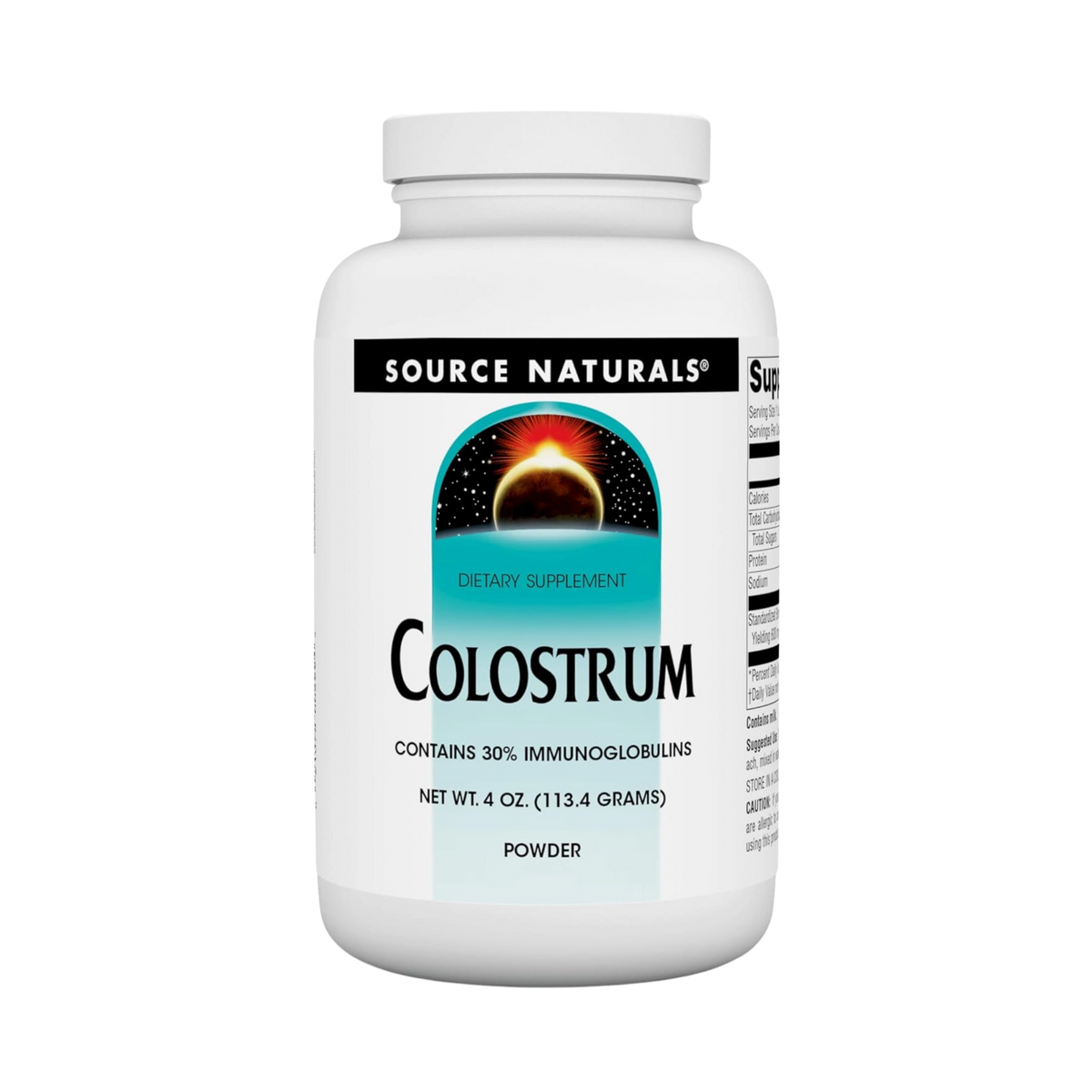 Source Naturals, Colostrum, 4 Oz Powder