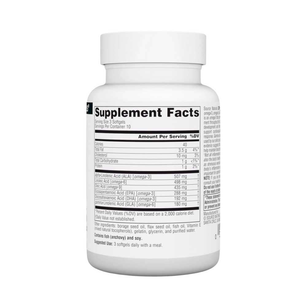 Source Naturals, Complete Essential Fatty Acids, 30 Softgels