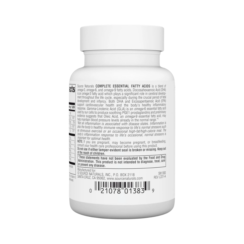 Source Naturals, Complete Essential Fatty Acids, 30 Softgels