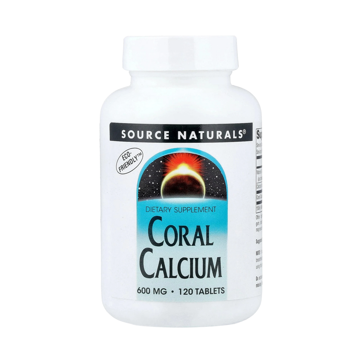 Source Naturals, Coral Calcium, 600 Mg, 120 Tablets