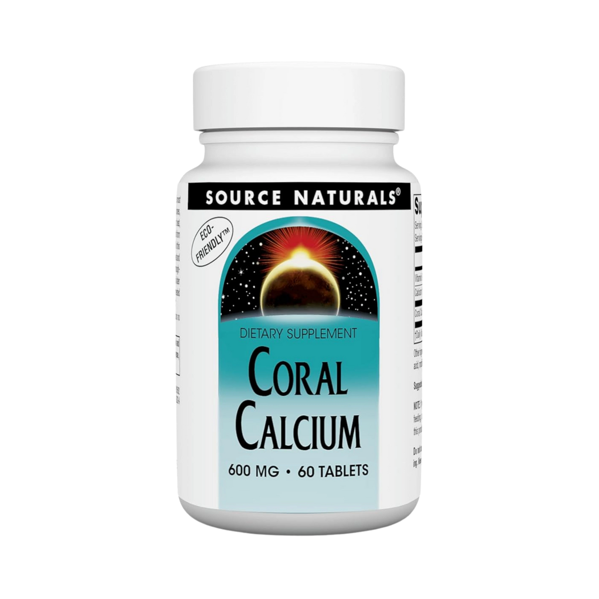 Source Naturals, Coral Calcium, 600 Mg, 60 Tablets