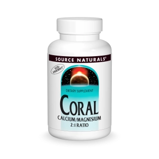 Source Naturals, Coral Calcium/Magnesium (45, 90, 180) Tablets | Maple Herbs