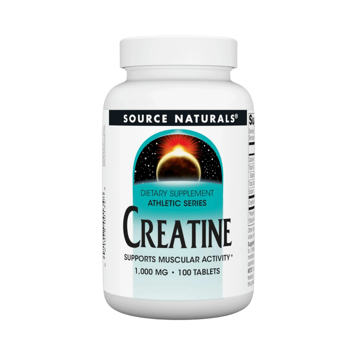 Source Naturals, Creatine, Athletic Series, 1000 Mg, 100 Tablets