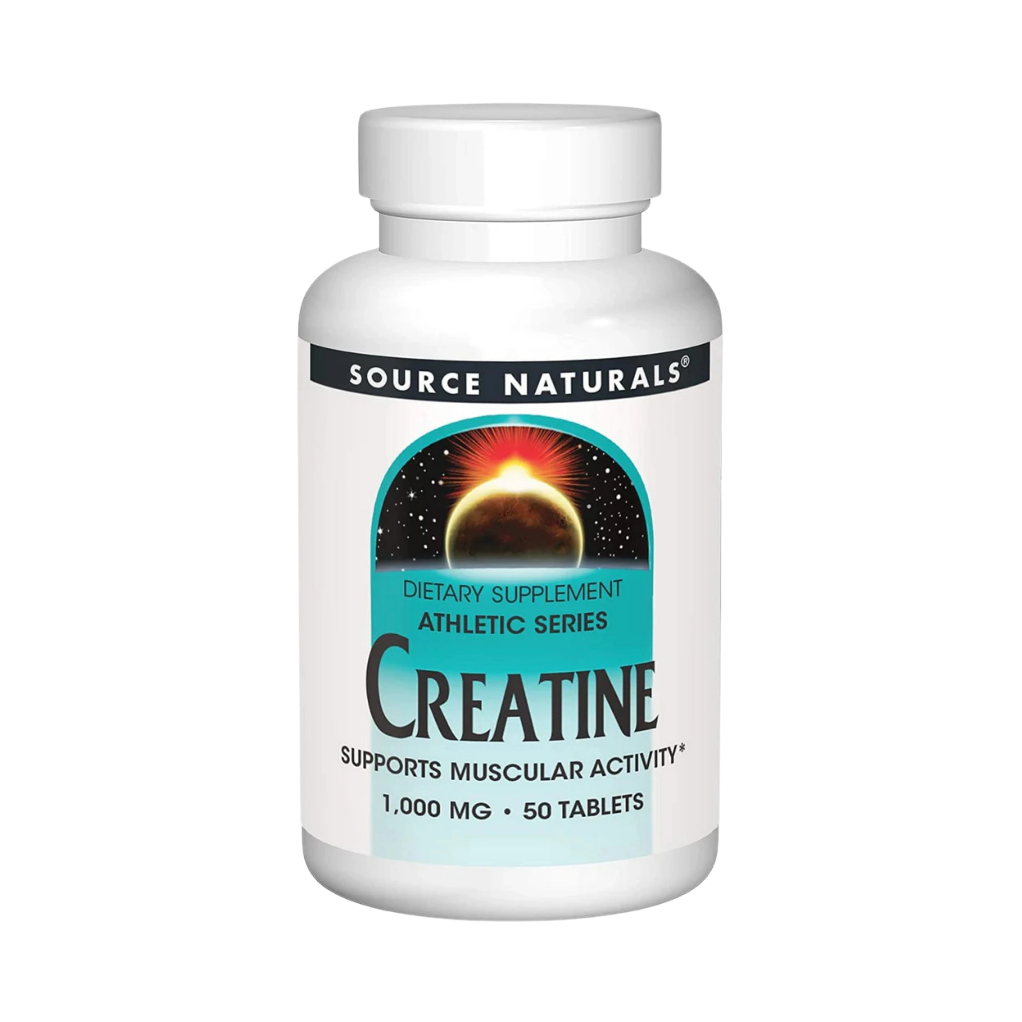 Source Naturals, Creatine, Athletic Series, 1000 Mg, 50 Tablets