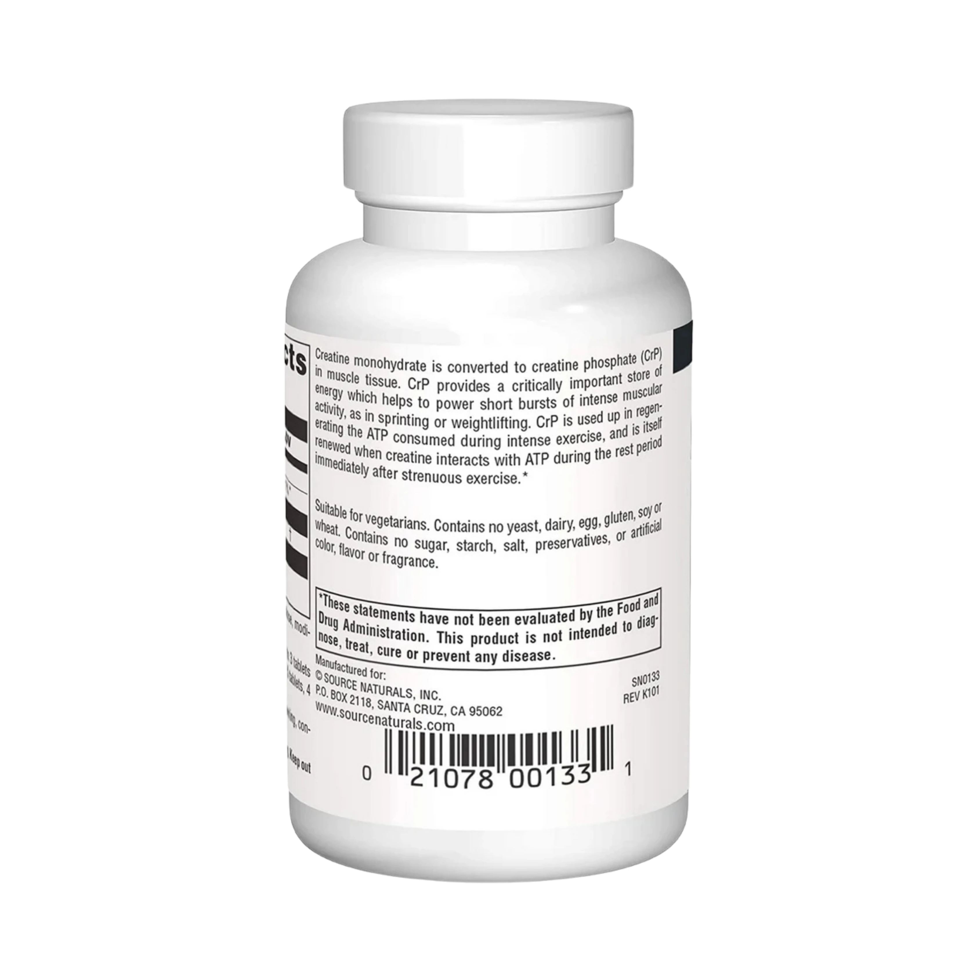 Source Naturals, Creatine, Athletic Series, 1000 Mg, 50 Tablets