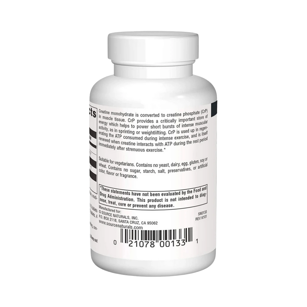 Source Naturals, Creatine, Athletic Series, 1000 Mg, 50 Tablets