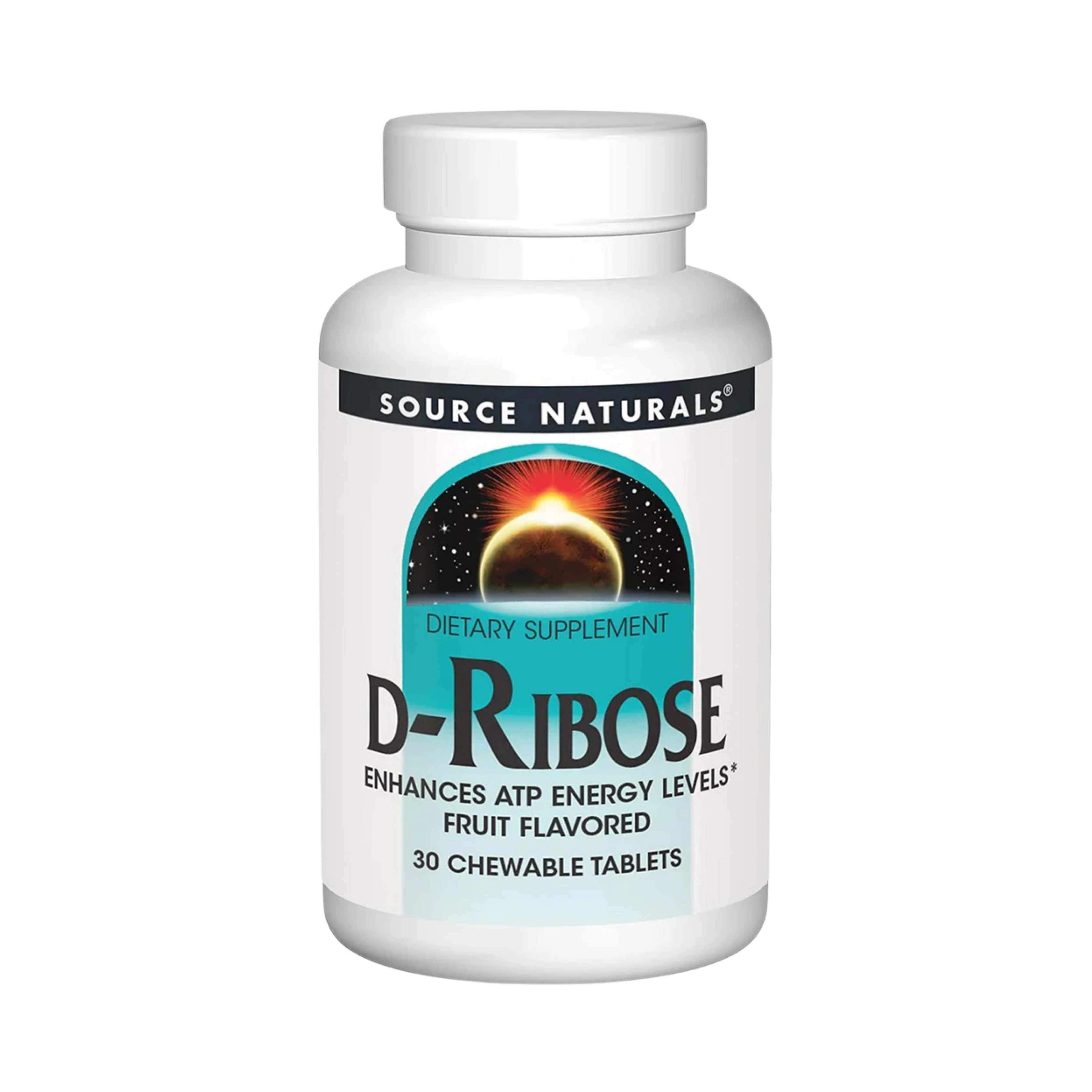 Source Naturals, D-Ribose, 30 Fruit Chewables