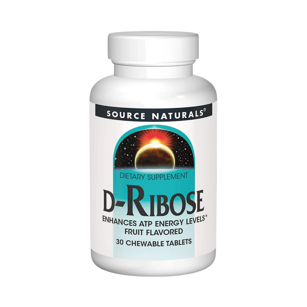 Source Naturals, D-Ribose, 30 Fruit Chewables