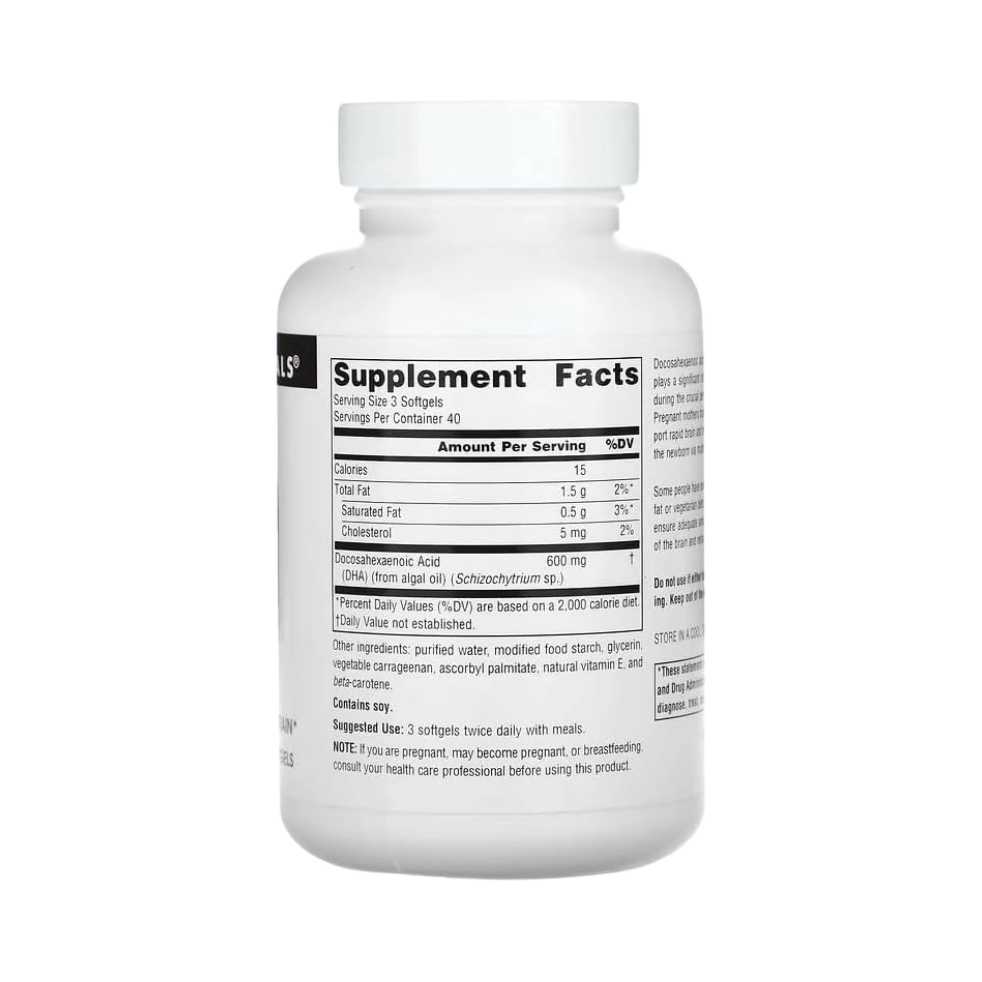 Source Naturals, DHA, Neuromins, 200 Mg, 120 VegiGels