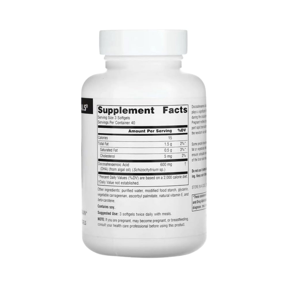 Source Naturals, DHA, Neuromins, 200 Mg, 120 VegiGels