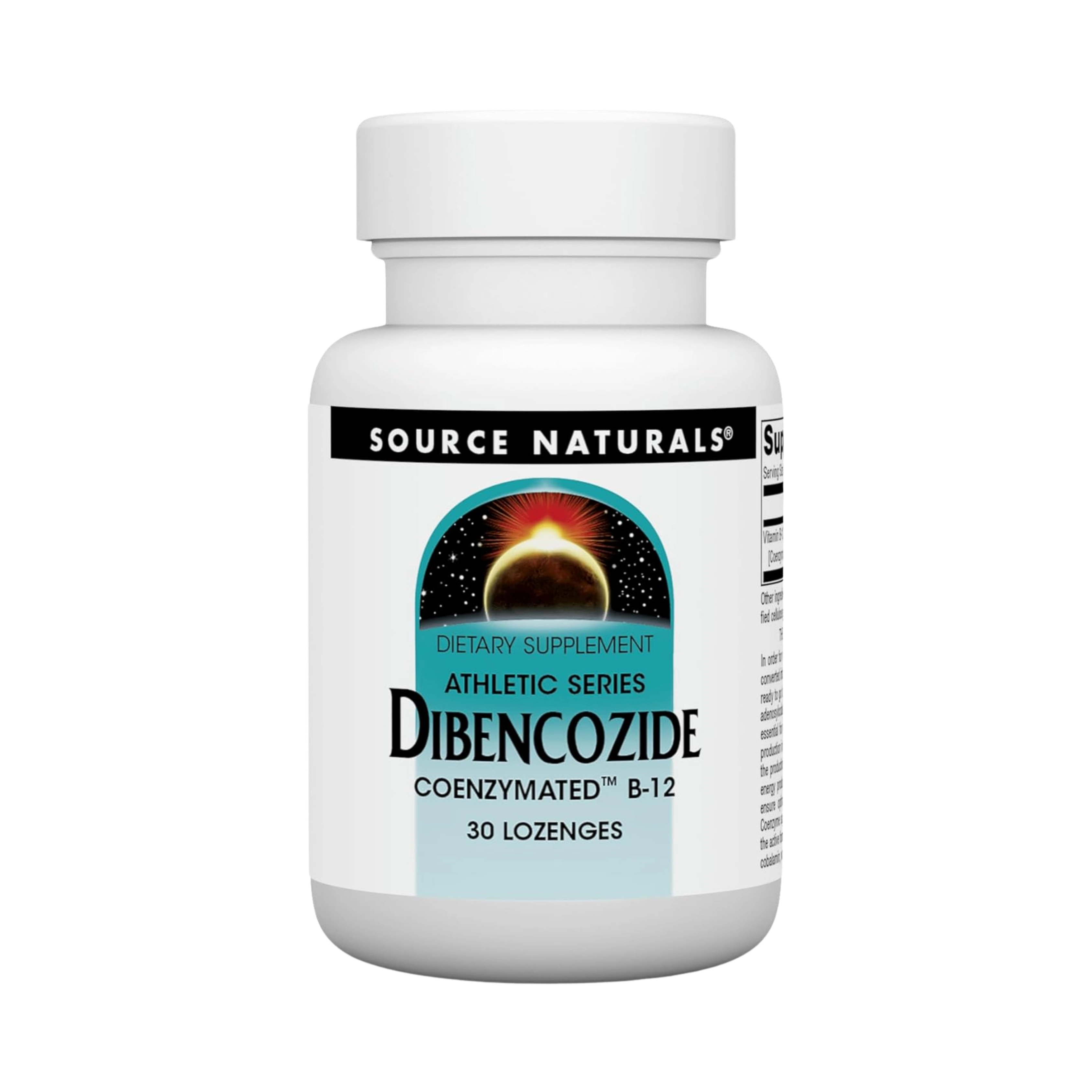 Source Naturals, Dibencozide Coenzymated B-12, 30 Lozenges