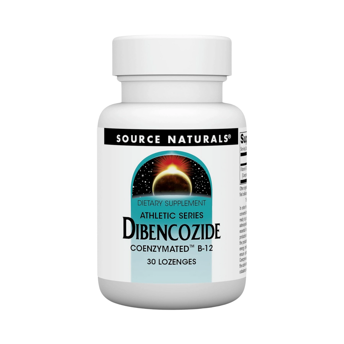 Source Naturals, Dibencozide Coenzymated B-12, 30 Lozenges