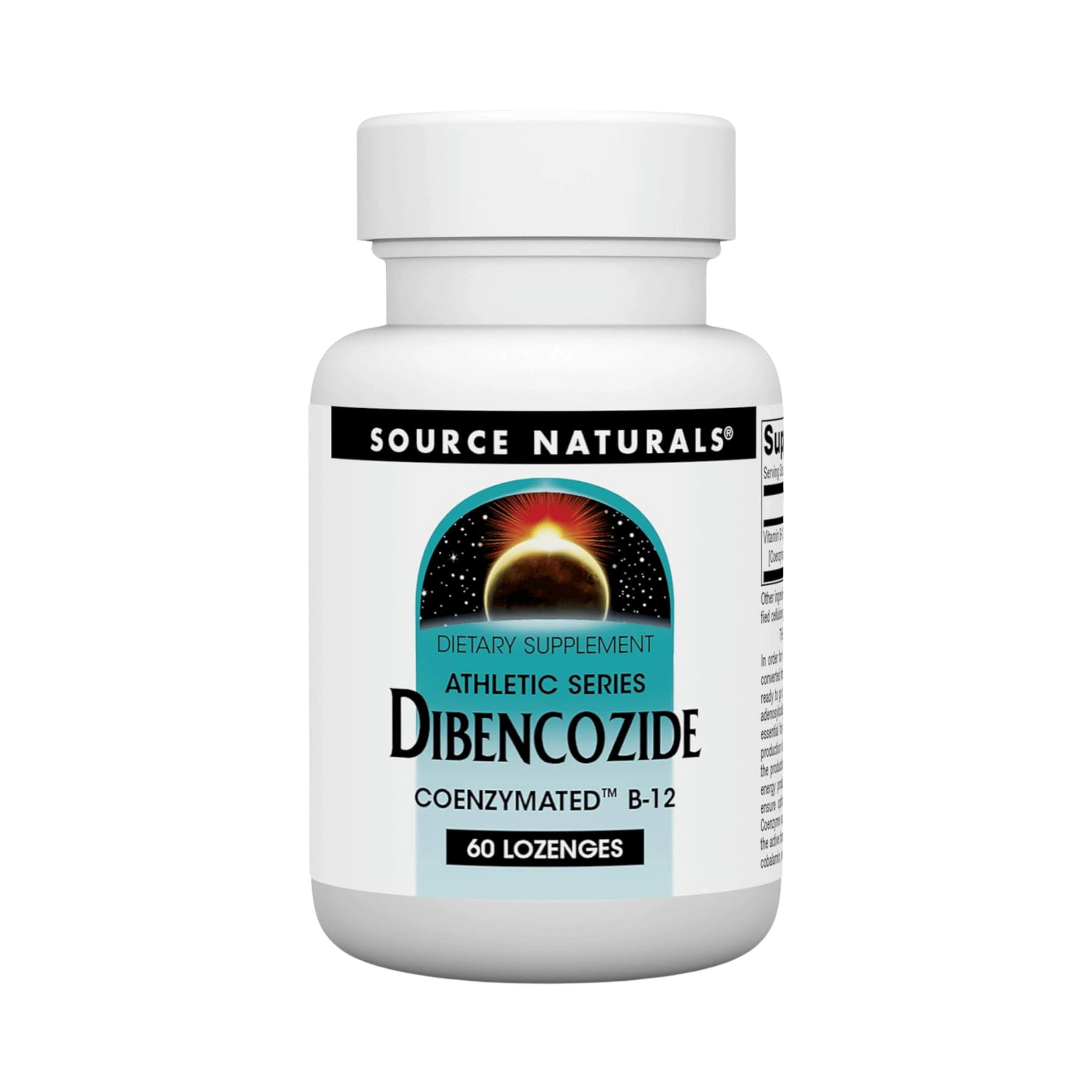 Source Naturals, Dibencozide Coenzymated B-12, 60 Lozenges