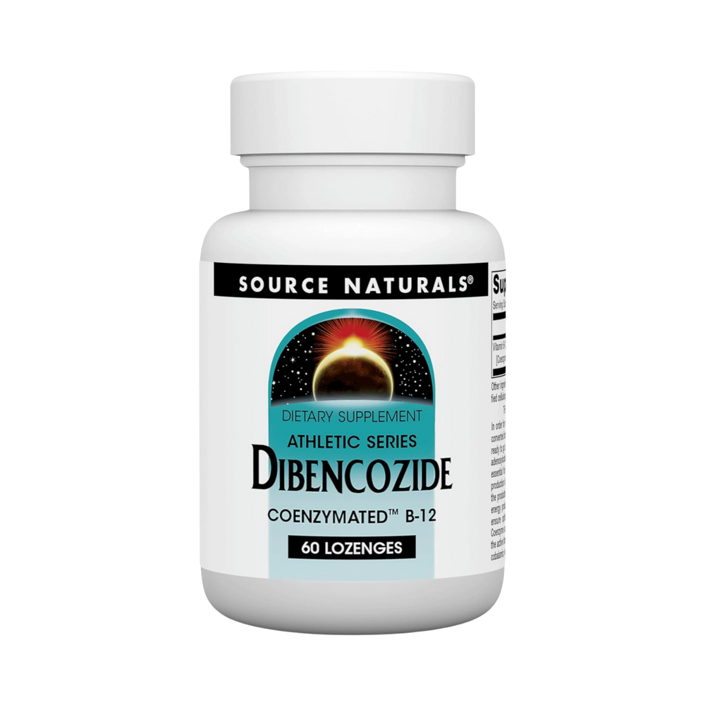 Source Naturals, Dibencozide Coenzymated B-12, 60 Lozenges