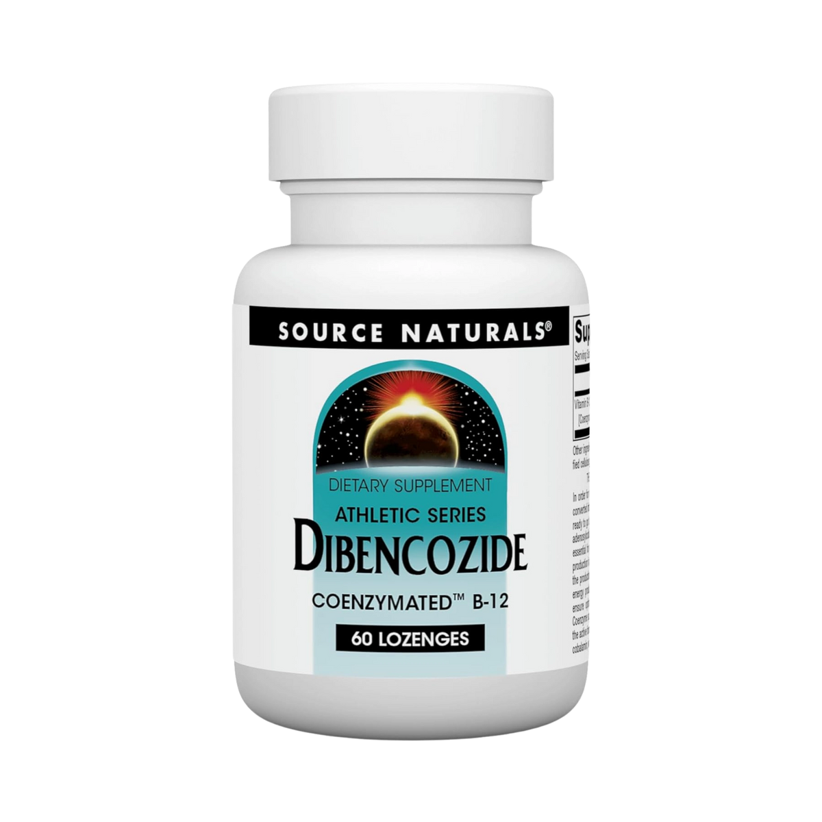Source Naturals, Dibencozide Coenzymated B-12, 60 Lozenges