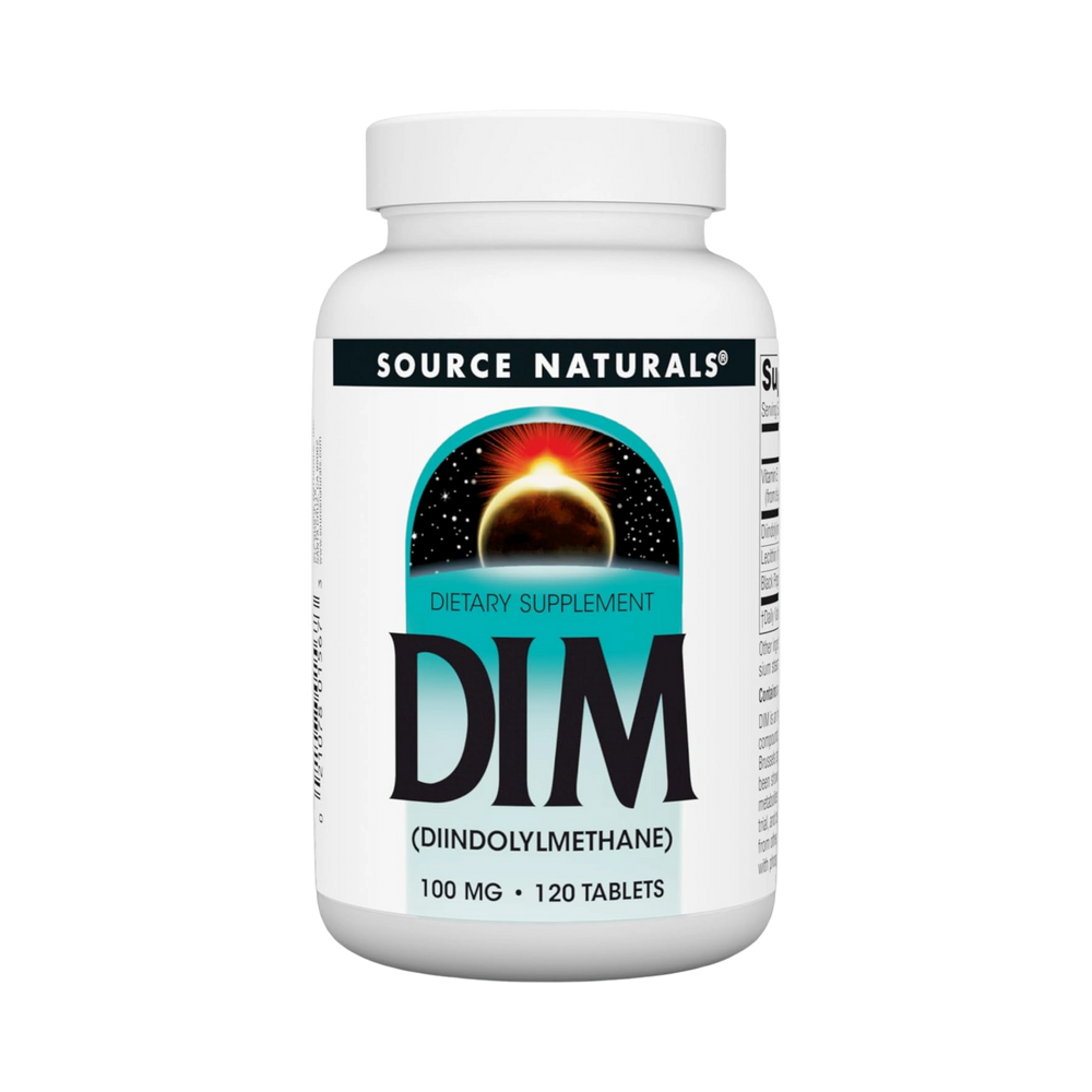 Source Naturals, DIM, 100 Mg, 120 Tablets