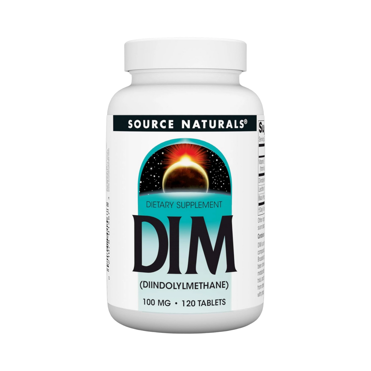 Source Naturals, DIM, 100 Mg, 120 Tablets