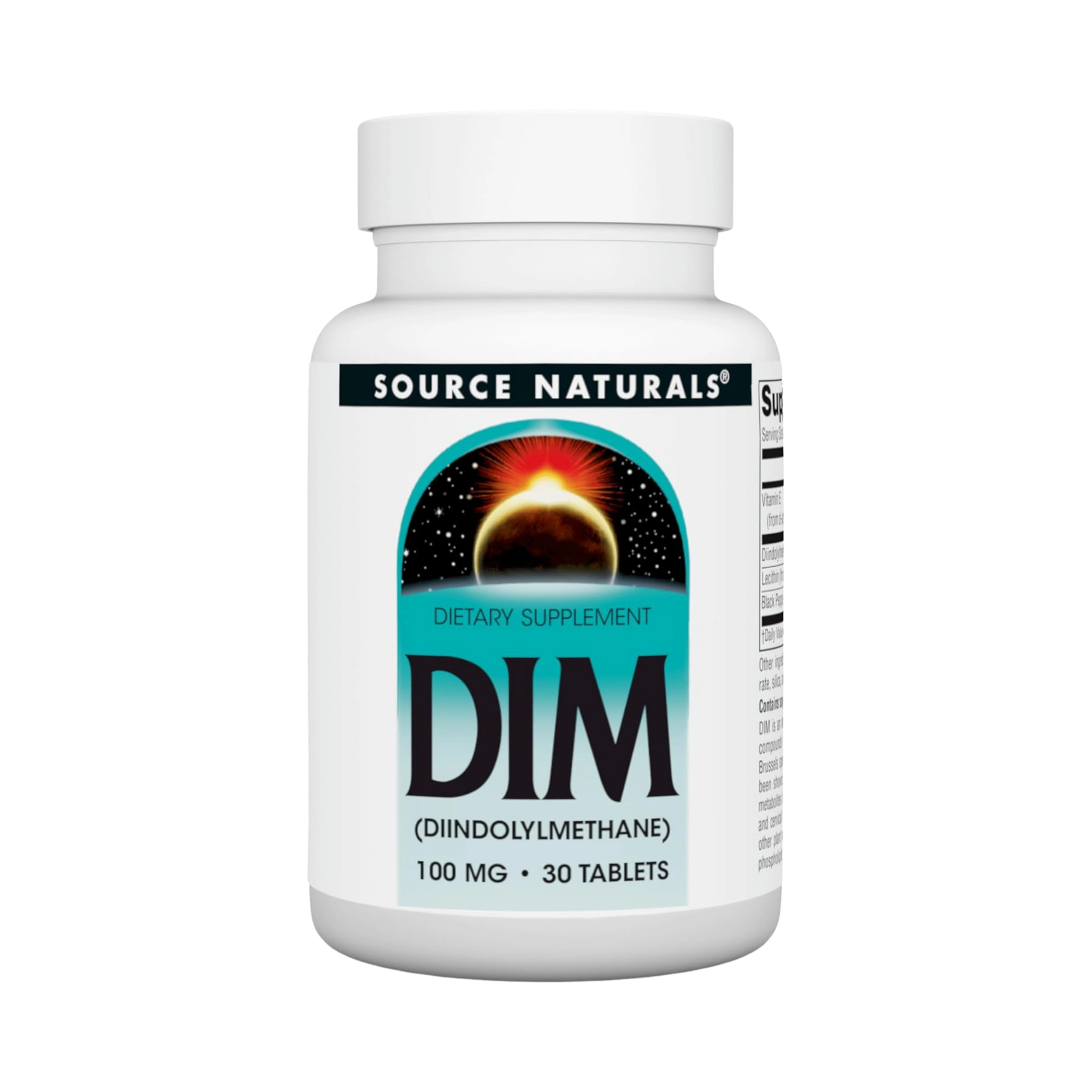 Source Naturals, DIM, 100 Mg, 30 Tablets