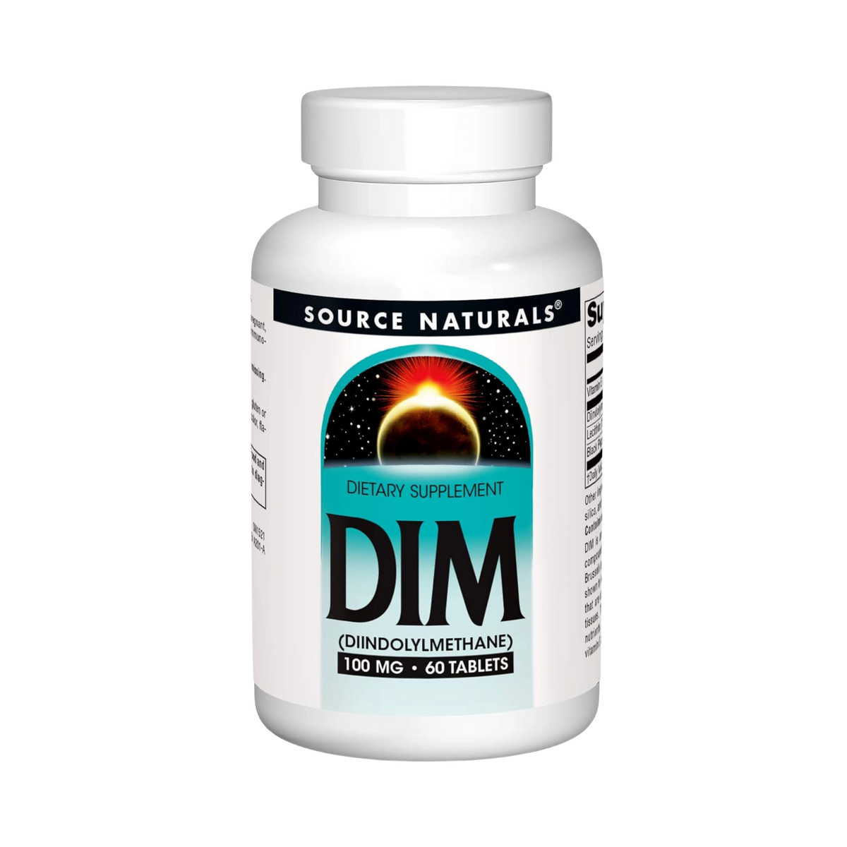 Source Naturals, DIM, 100 Mg, 60 Tablets