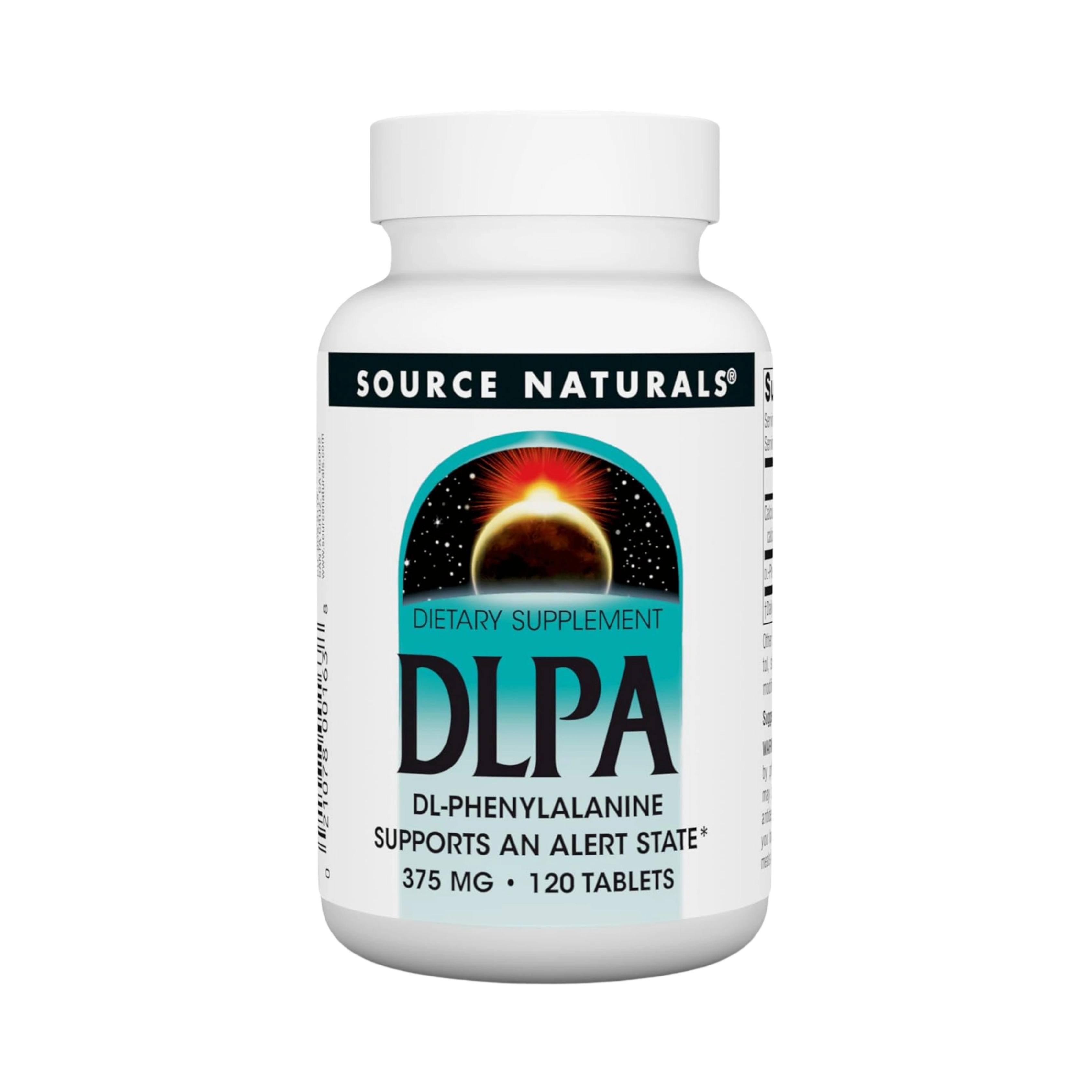 Source Naturals, DLPA, 375 Mg, 120 Tablets