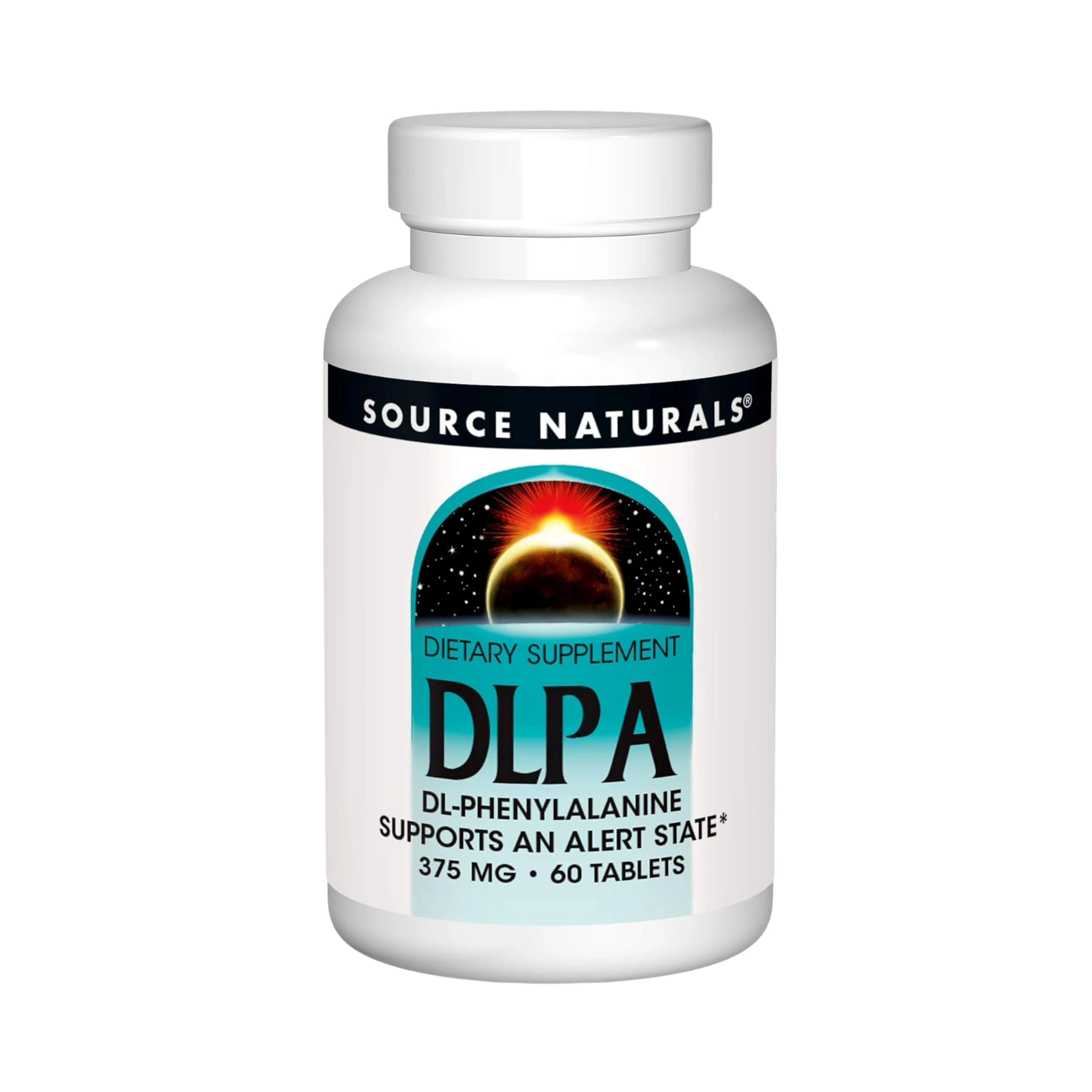 Source Naturals, DLPA, 375 Mg, 60 Tablets