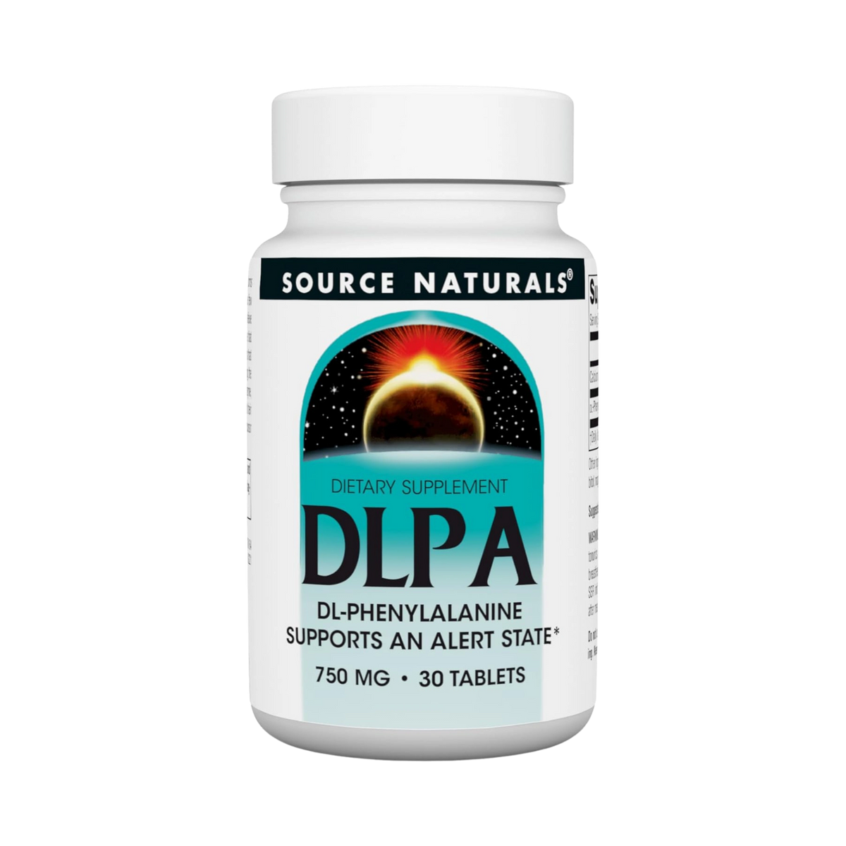 Source Naturals, DLPA, 750 Mg, 30 Tablets
