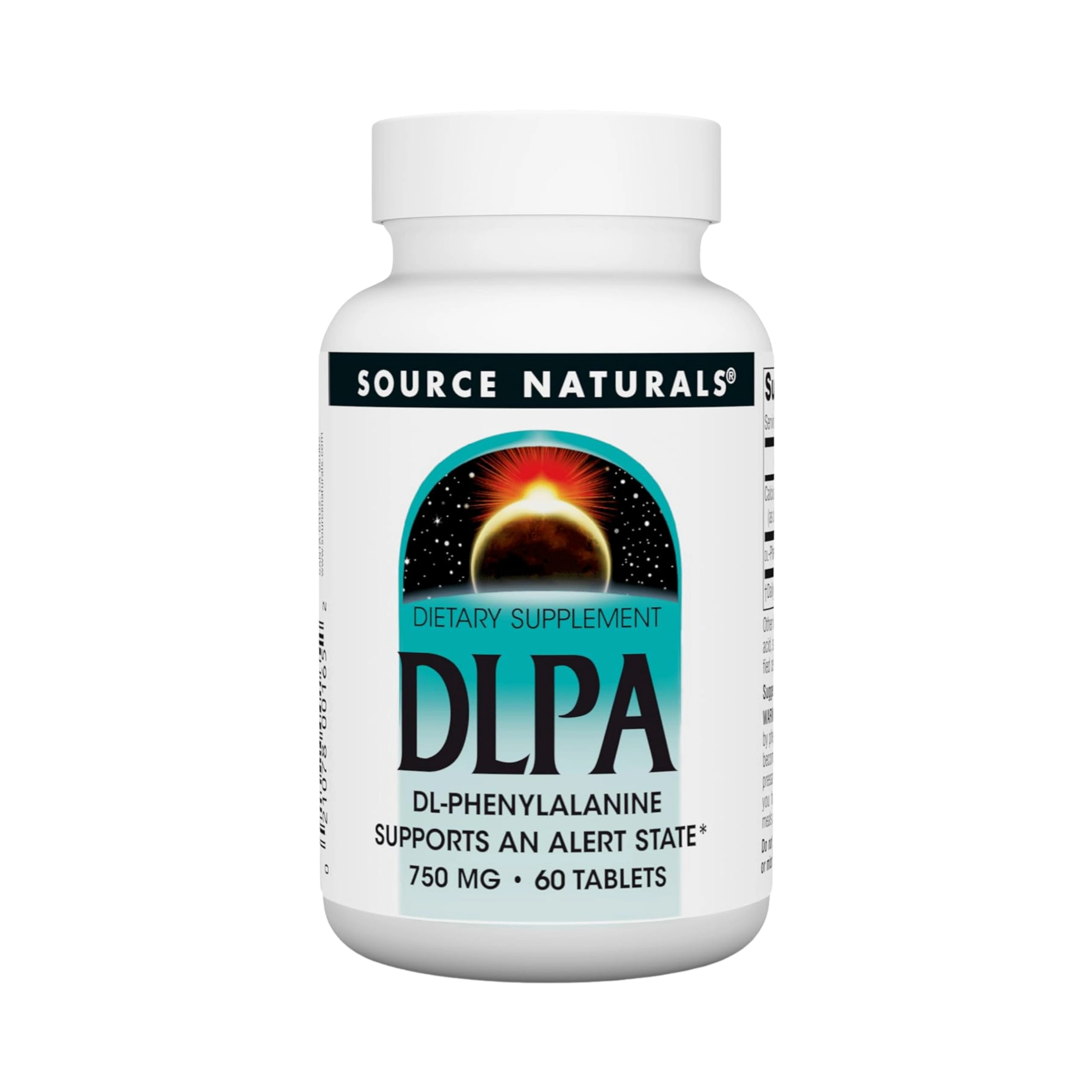 Source Naturals, DLPA, 750 Mg, 60 Tablets
