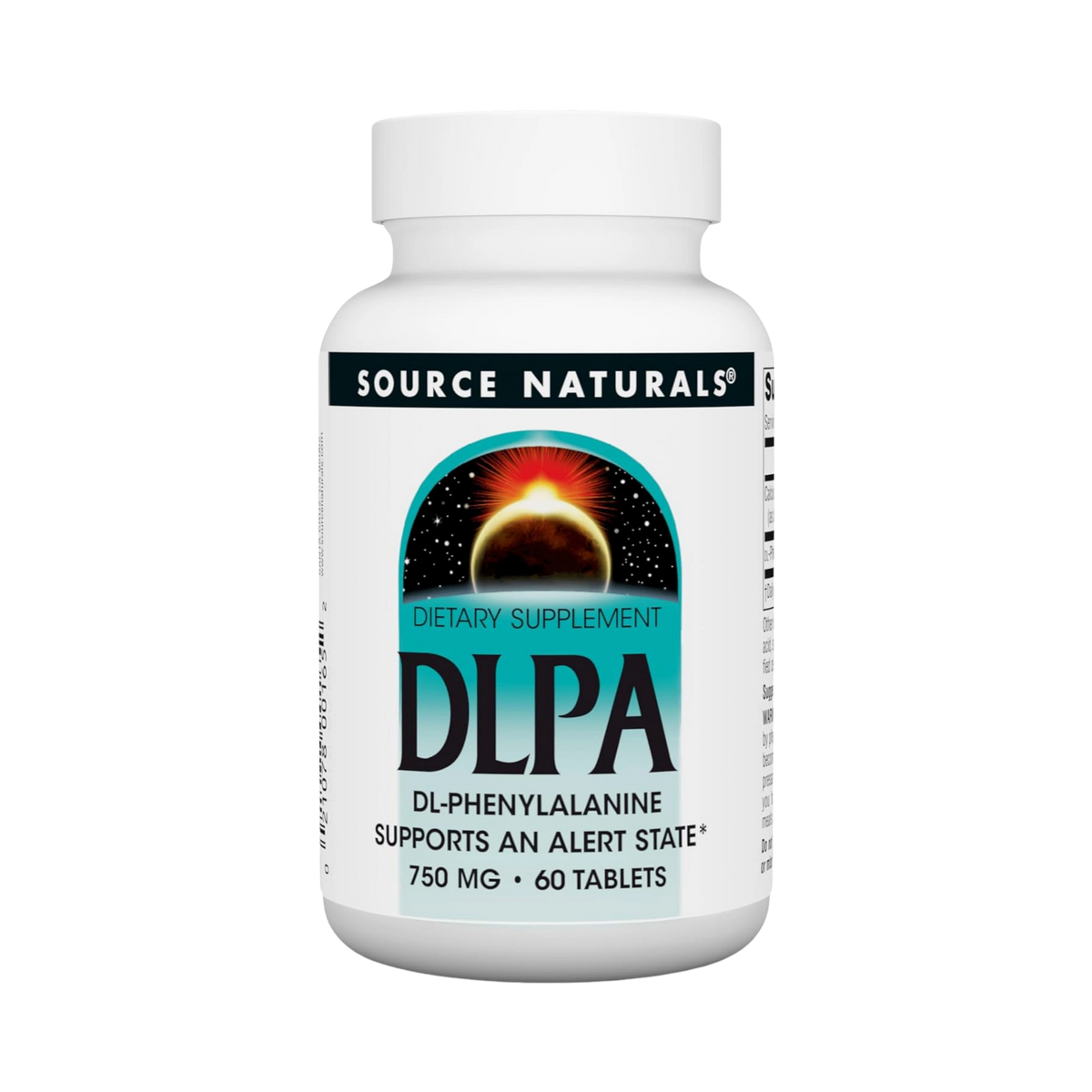 Source Naturals, DLPA, 750 Mg, 60 Tablets