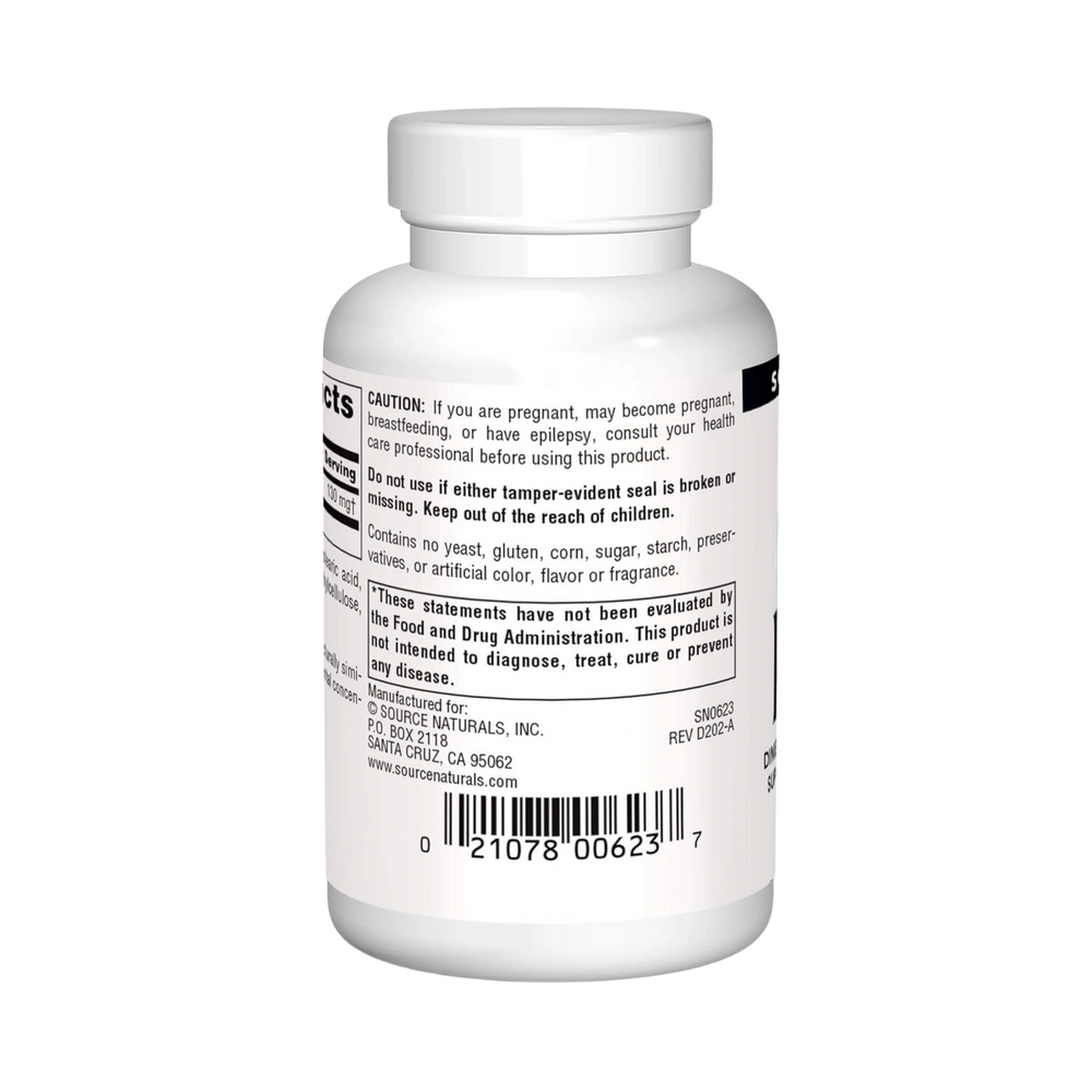 Source Naturals, DMAE, 350 Mg, 100 Capsules