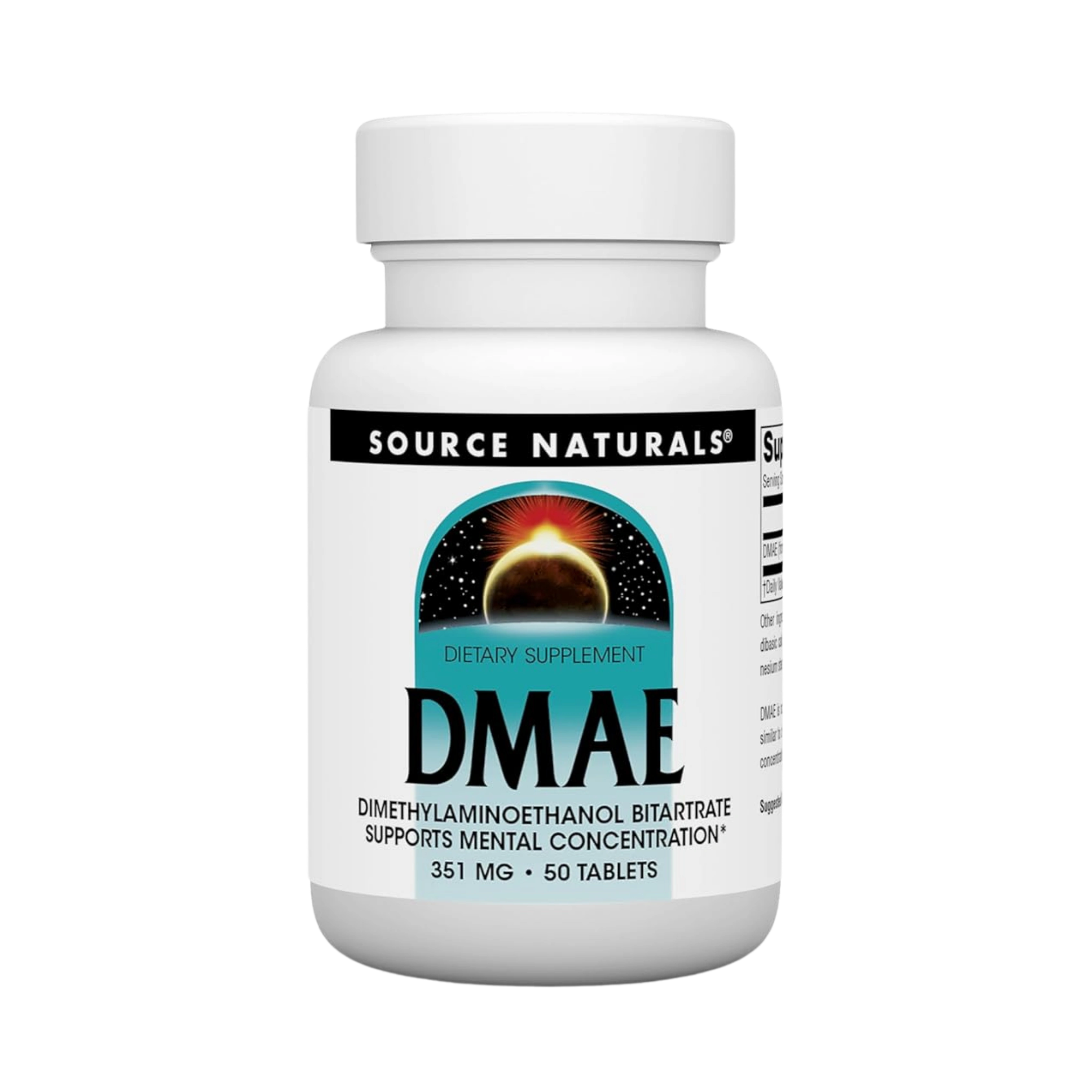 Source Naturals, DMAE, 350 Mg, 50 Capsules