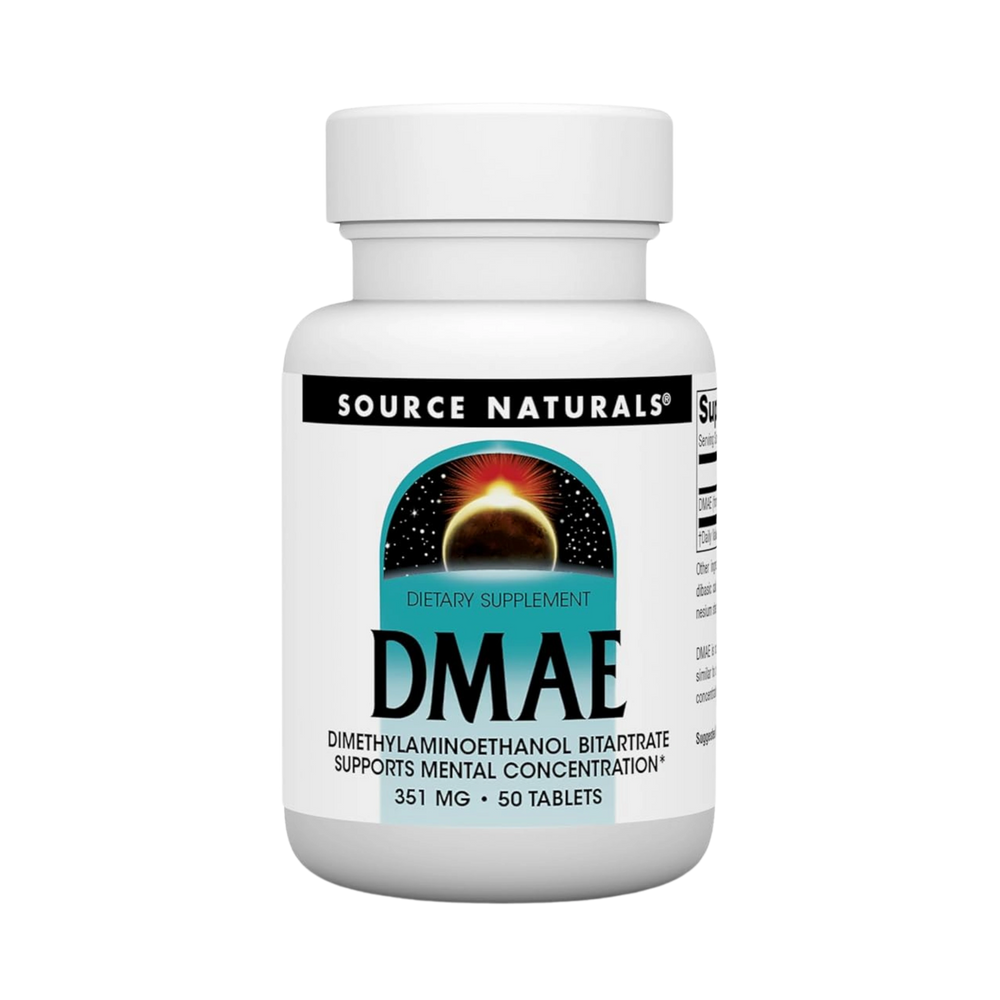 Source Naturals, DMAE, 350 Mg, 50 Capsules