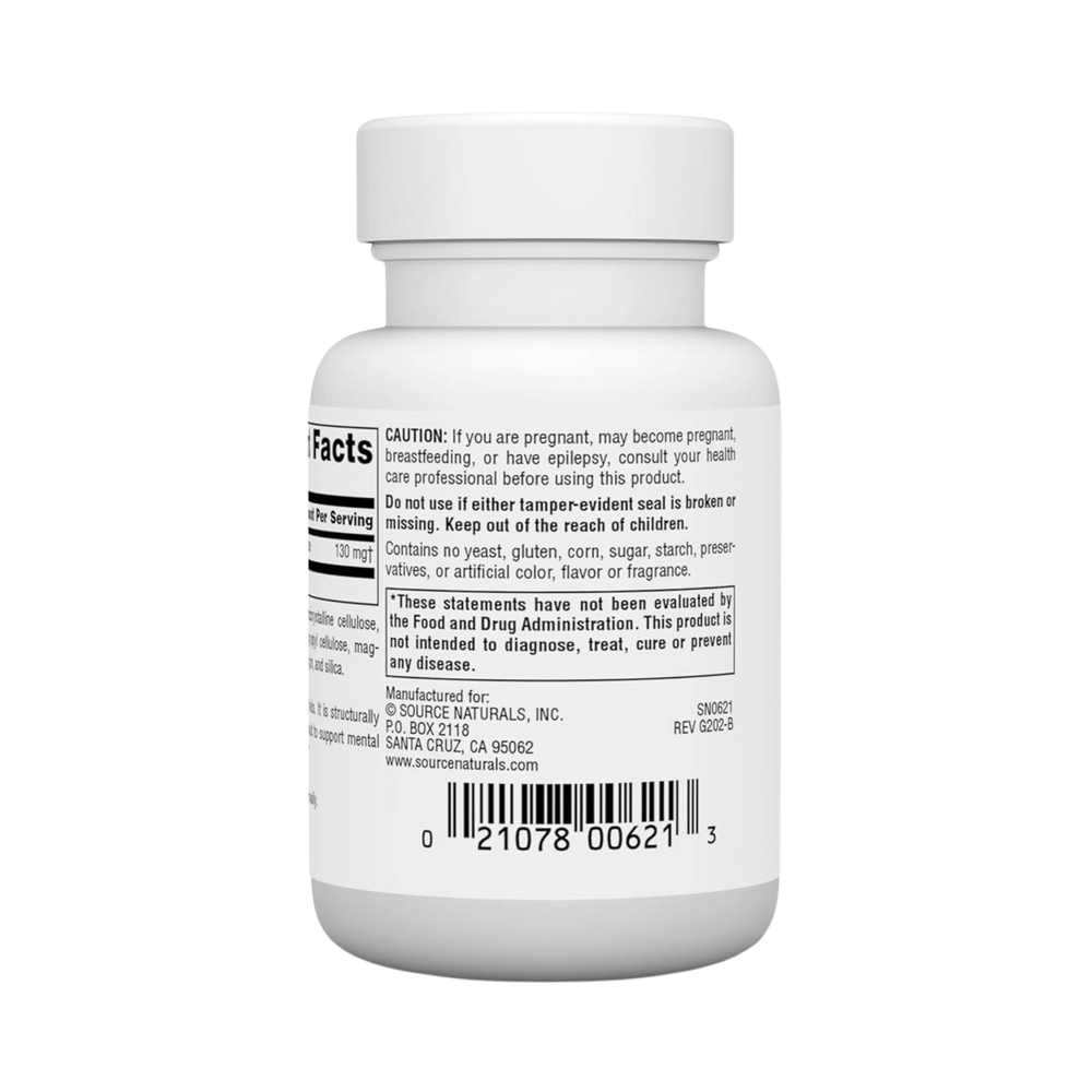 Source Naturals, DMAE, 350 Mg, 50 Capsules