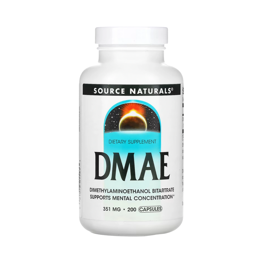 Source Naturals, DMAE, 351 Mg, 200 Capsules
