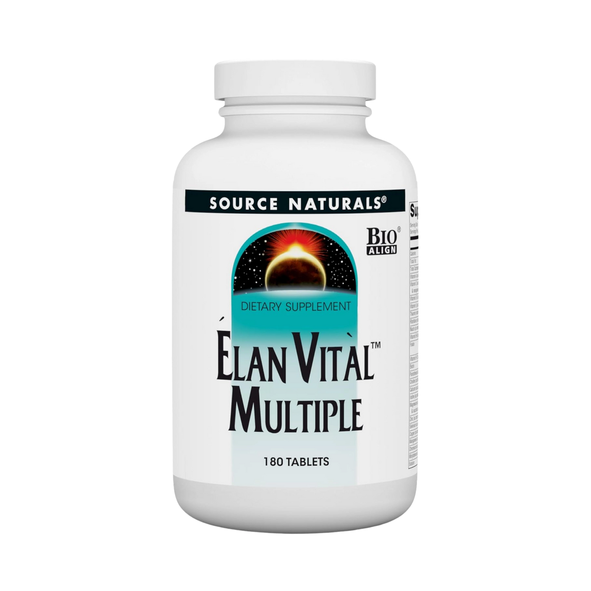 Source Naturals, Elan Vital, Multiple, 180 Tablets