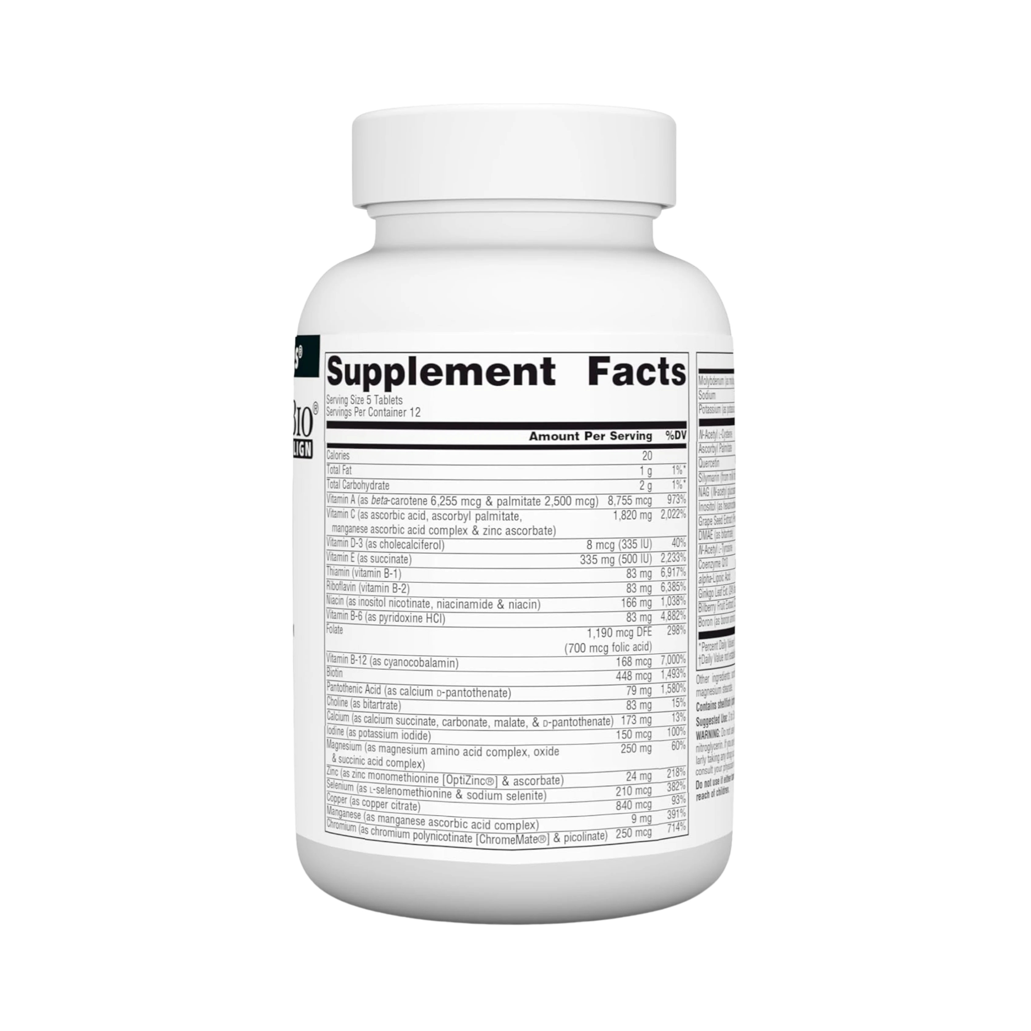 Source Naturals, Elan Vital, Multiple, 60 Tablets
