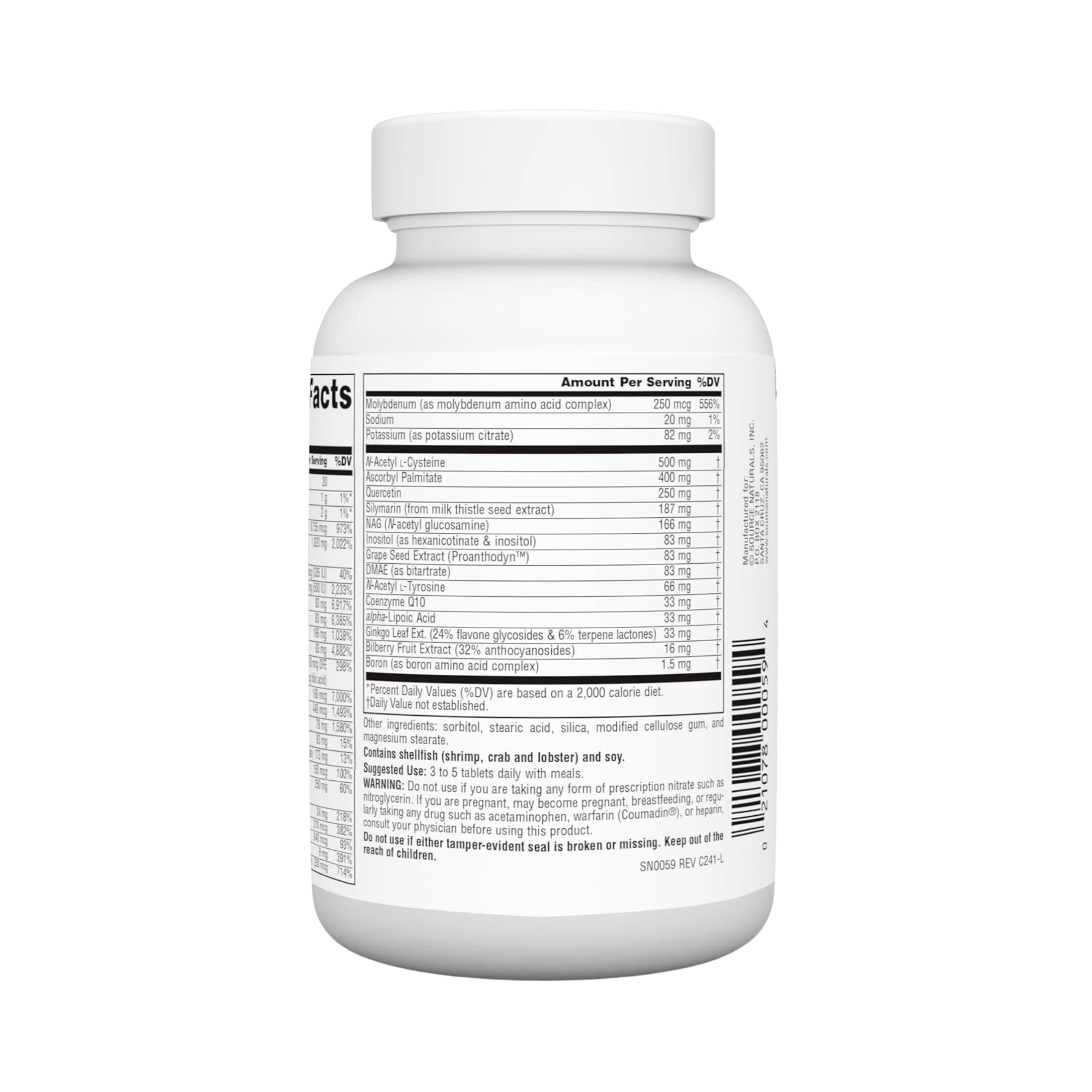 Source Naturals, Elan Vital, Multiple, 60 Tablets