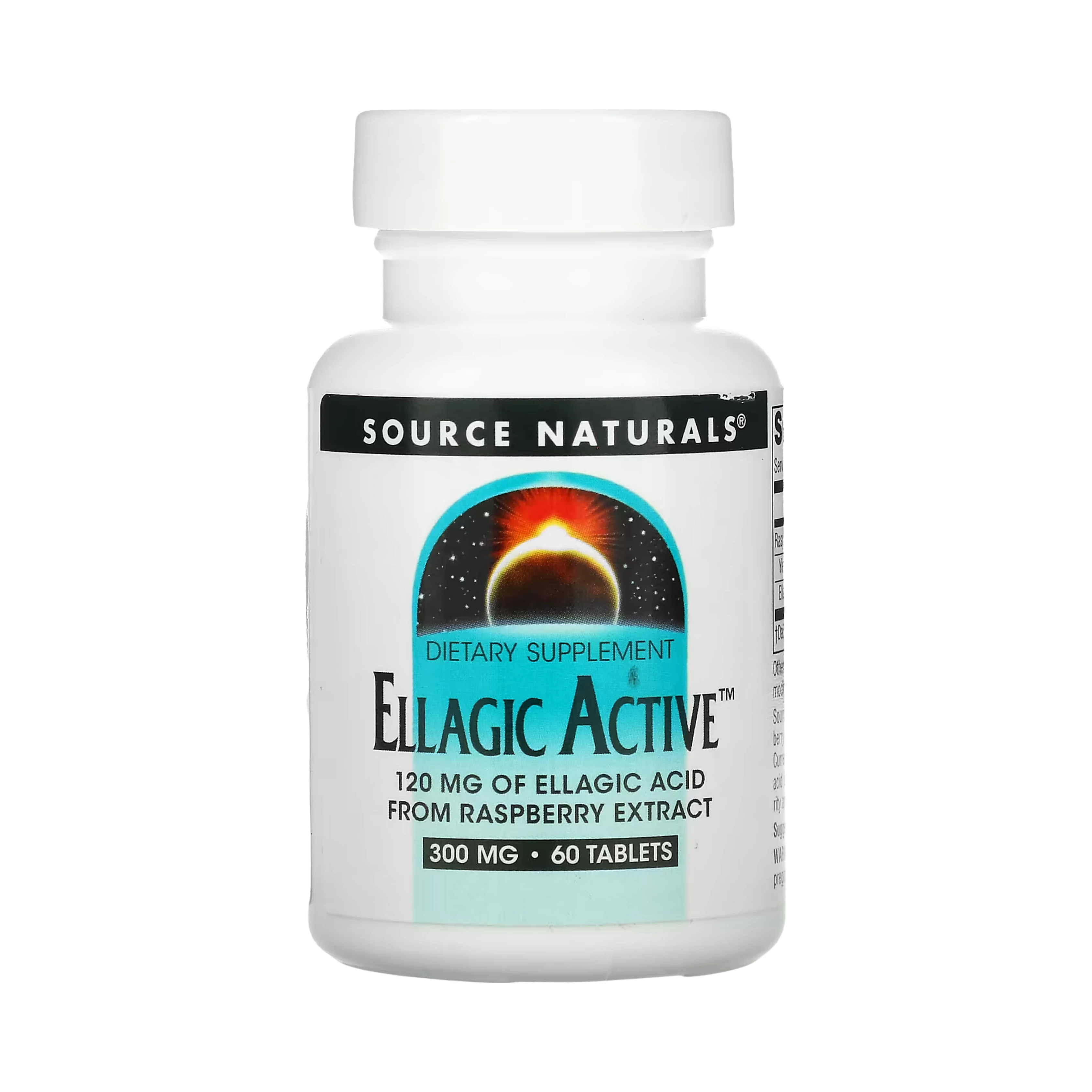 Source Naturals, Ellagic Active, 300 Mg, 60 Tablets
