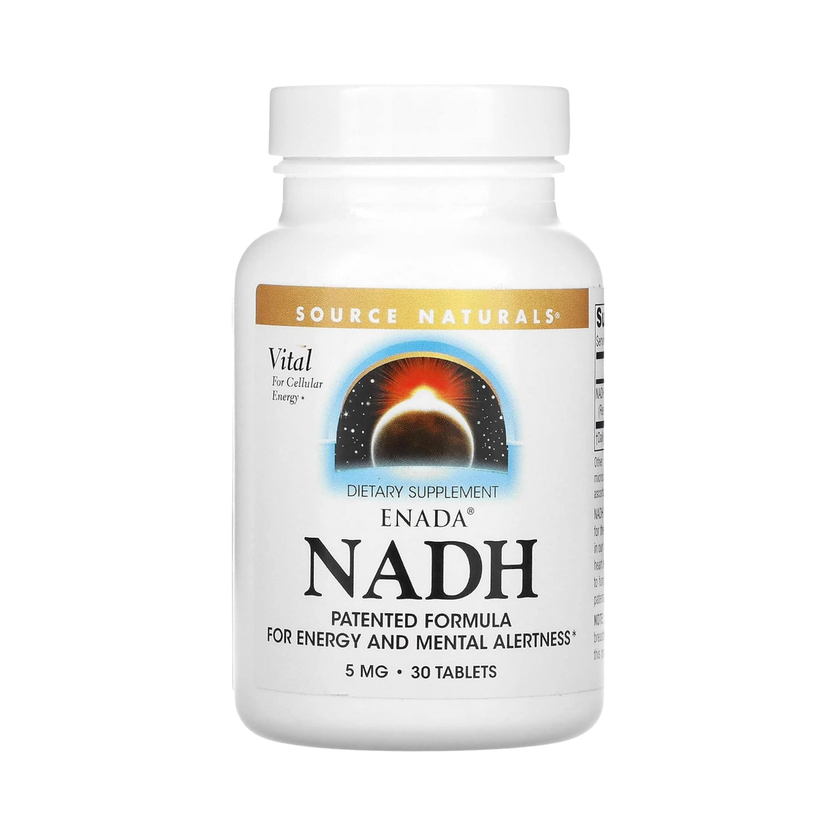 Source Naturals, ENADA NADH, 5 Mg, 30 Tablets