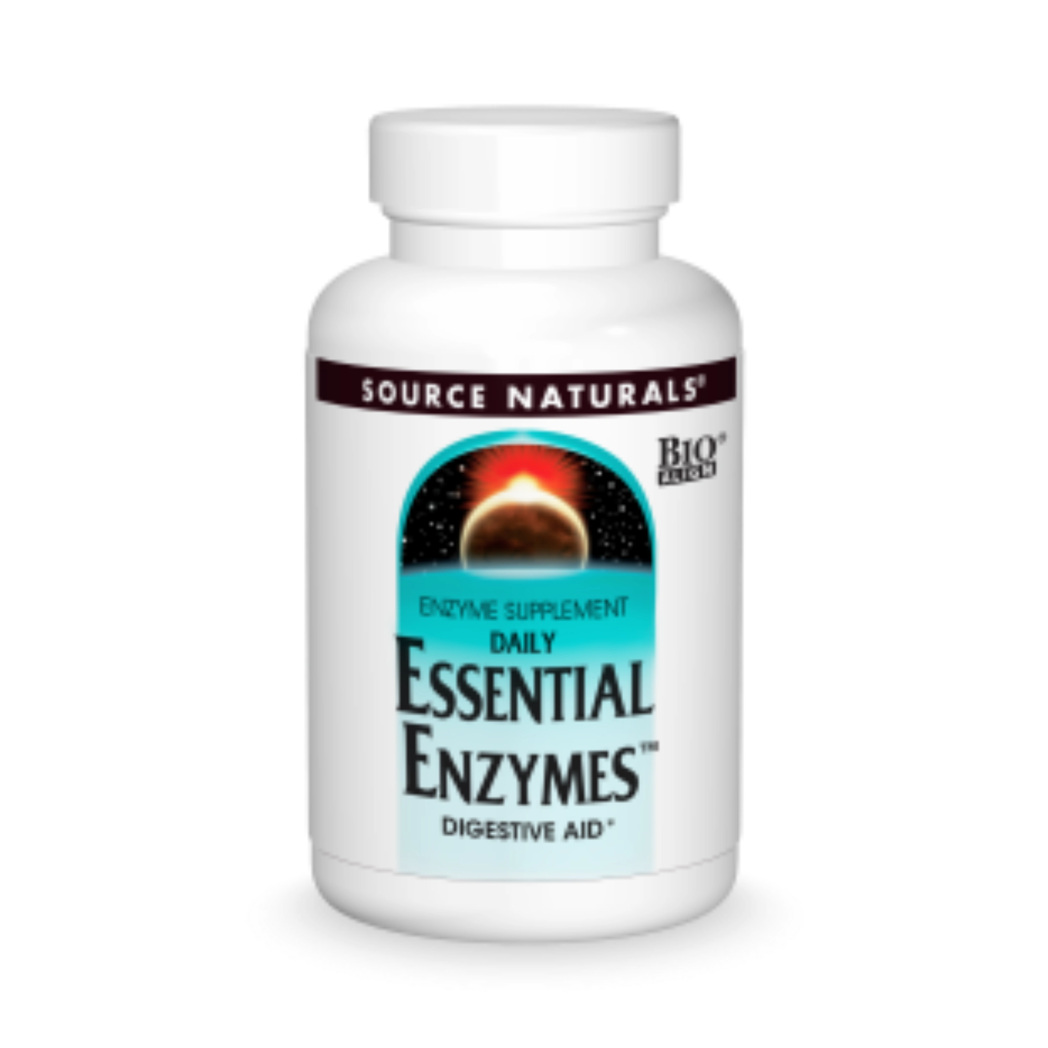 Source Naturals, Essential Enzymes, 500 Mg, 120 Capsules