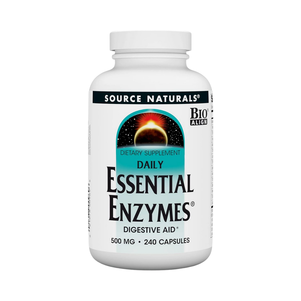 Source Naturals, Essential Enzymes, 500 Mg, 240 Capsules