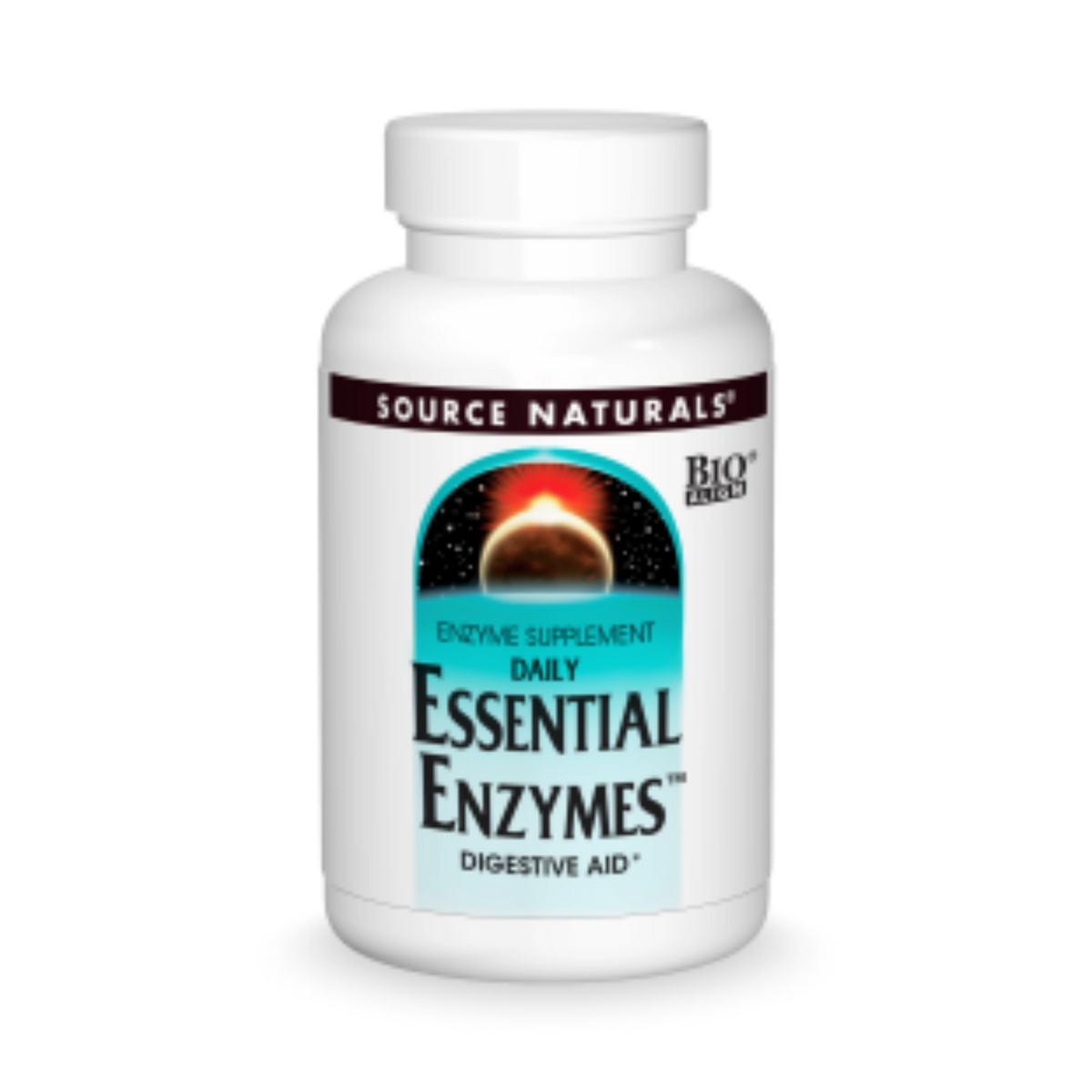 Source Naturals, Essential Enzymes, 500 Mg, 30 Capsules