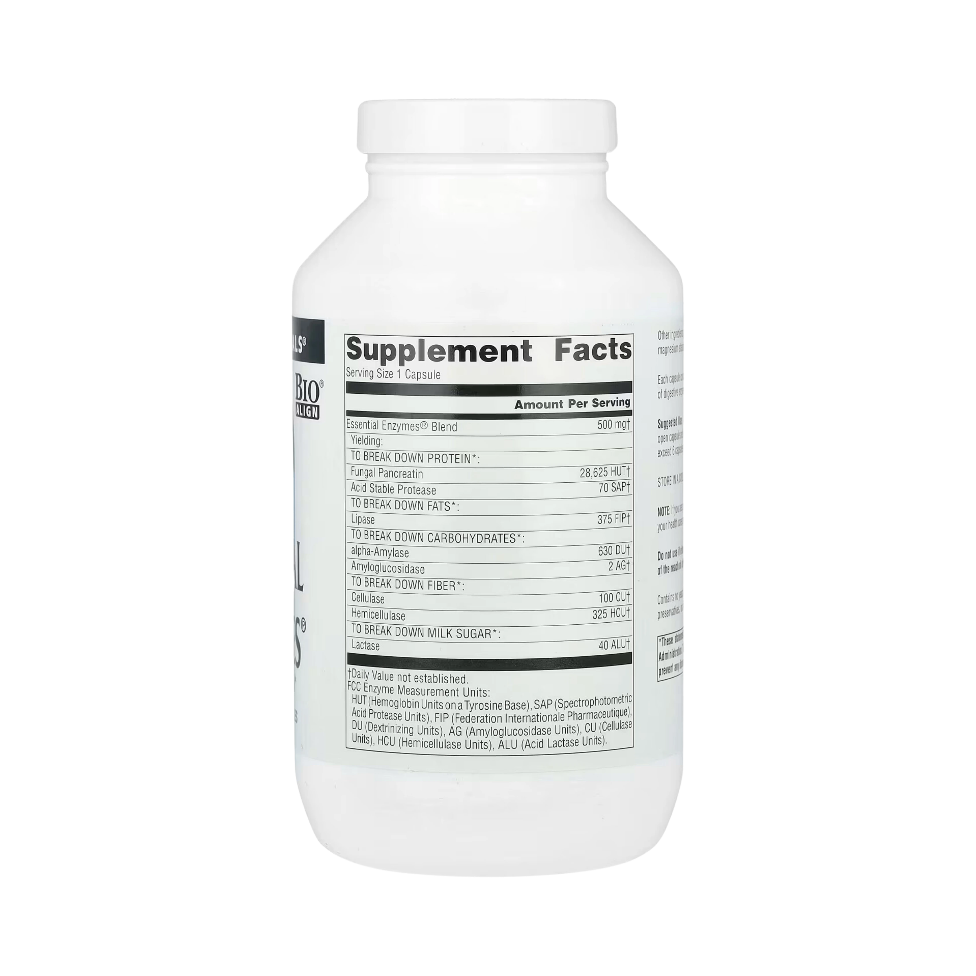 Source Naturals, Essential Enzymes, 500 Mg, 360 Capsules