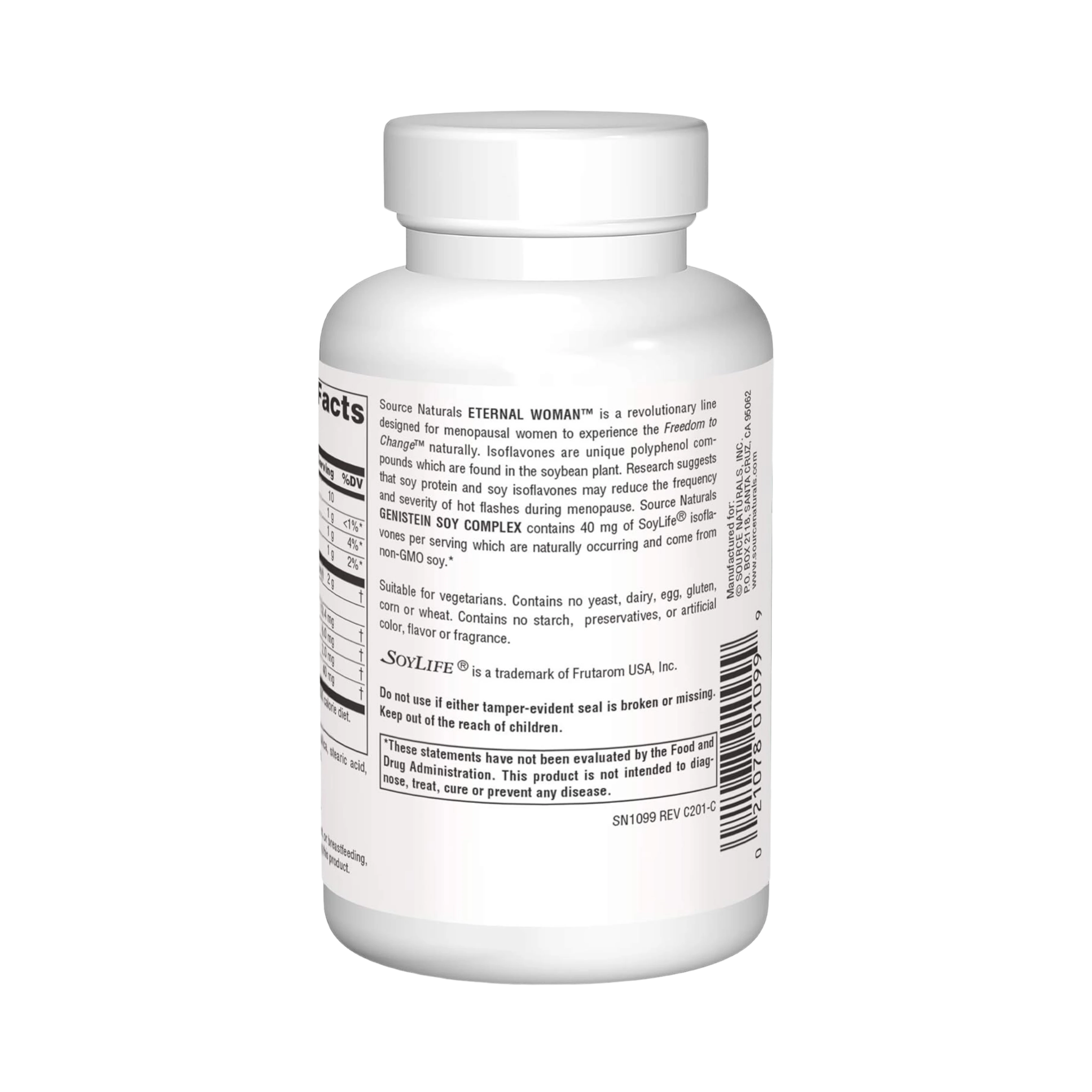 Source Naturals, Eternal Woman Genistein Soy Complex, 1000 Mg, 60 Tablets