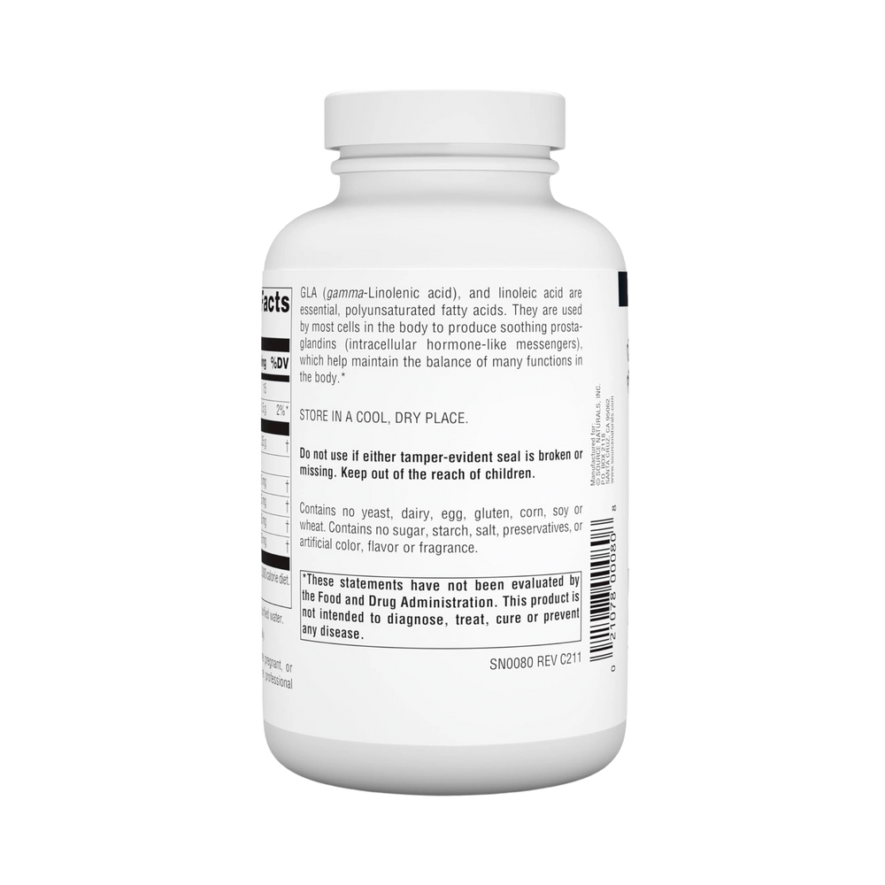 Source Naturals, Evening Primrose Oil, Hexane-Free, 1350 Mg, 120 Softgels