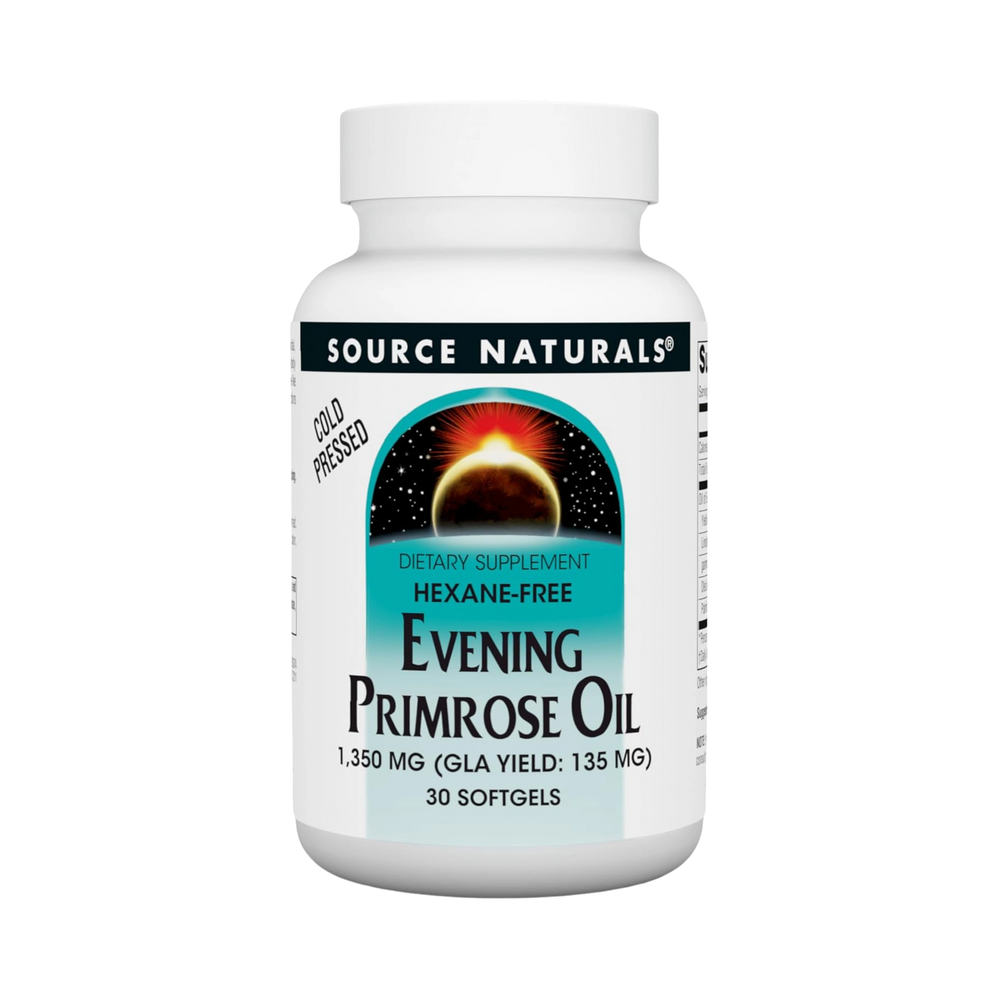 Source Naturals, Evening Primrose Oil, Hexane-Free, 1350 Mg, 30 Softgels