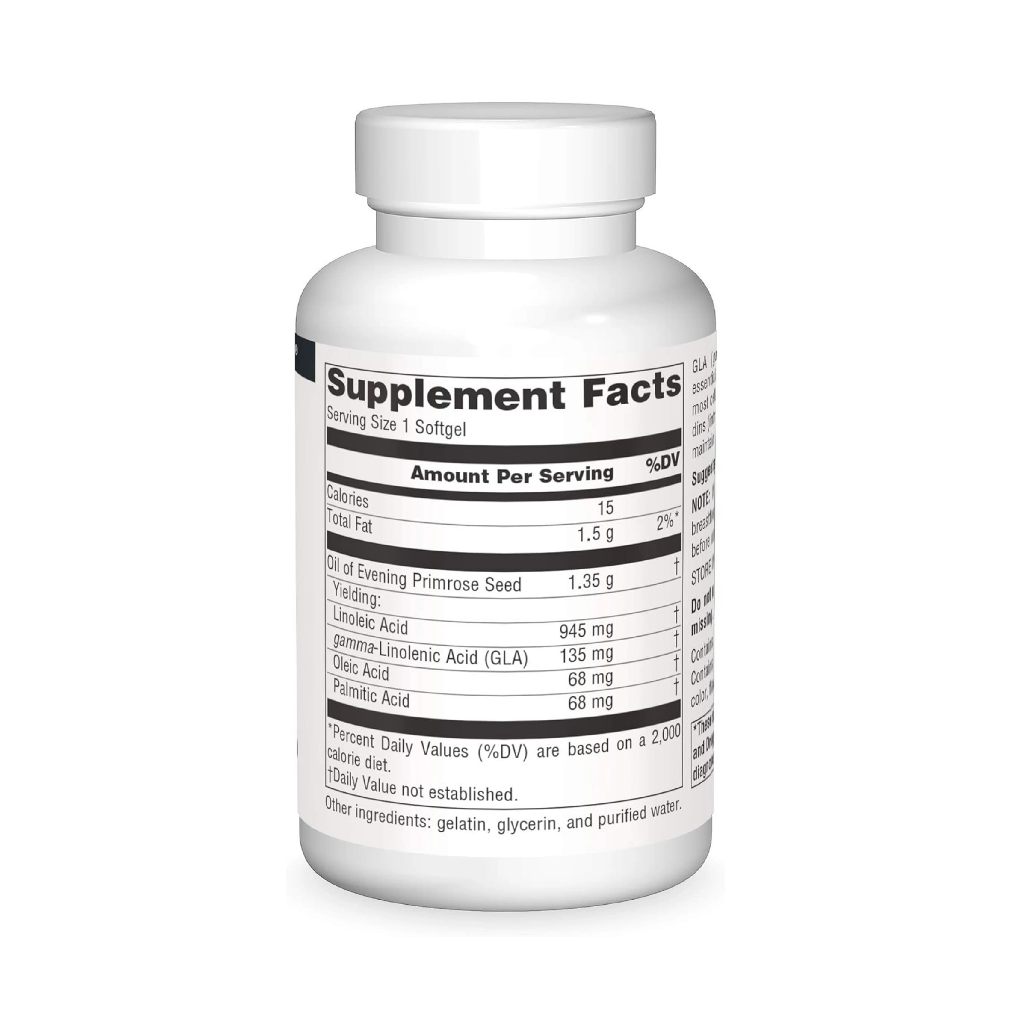 Source Naturals, Evening Primrose Oil, Hexane-Free, 1350 Mg, 60 Softgels