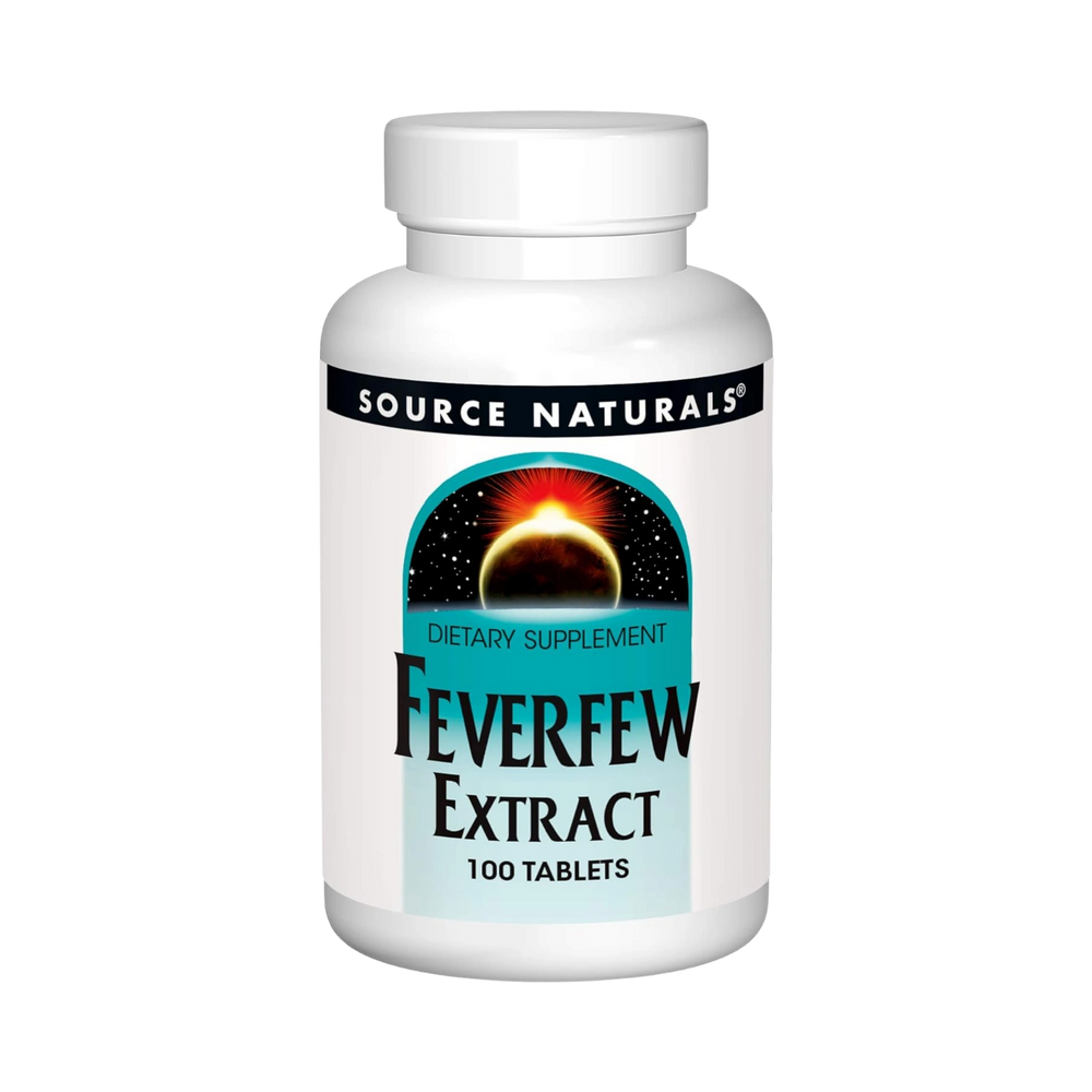 Source Naturals, Feverfew, 100 Tablets