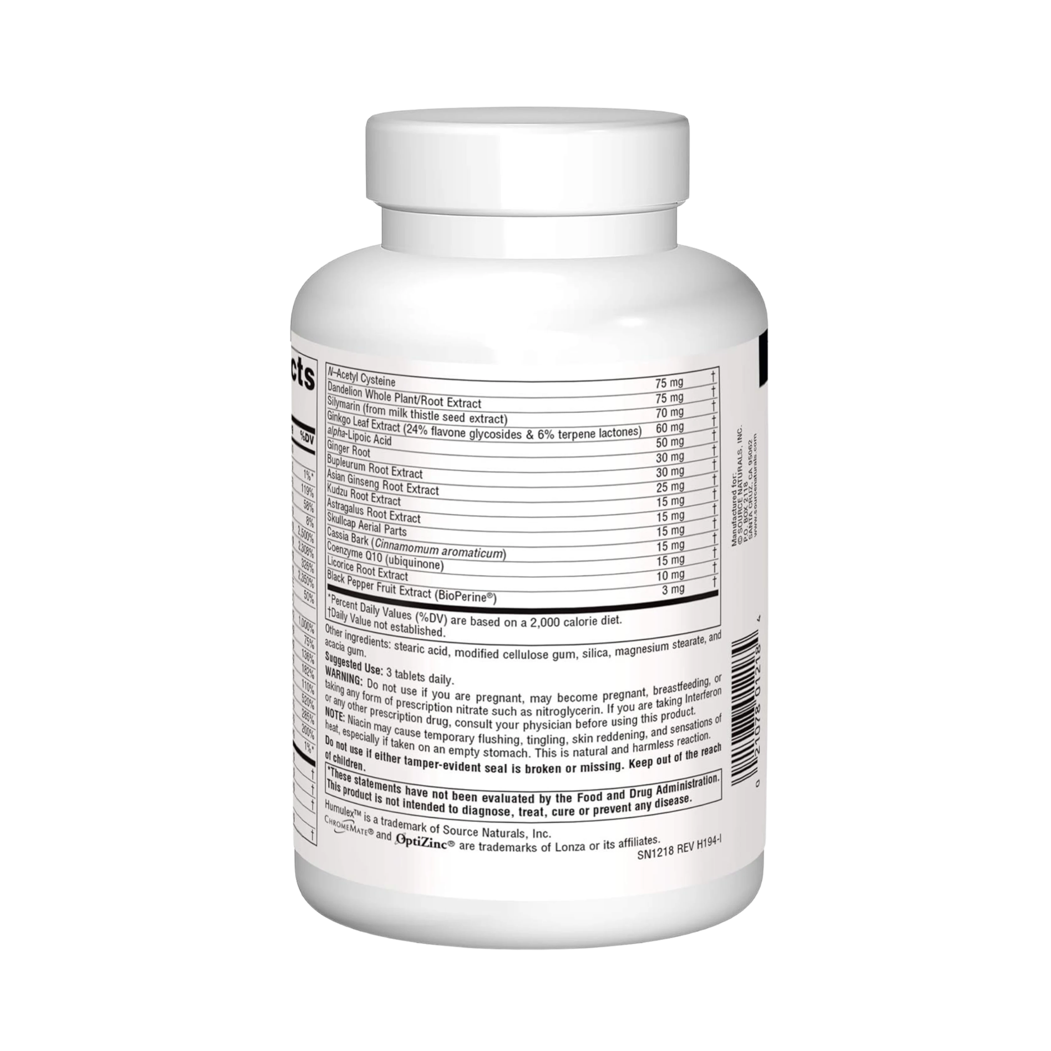 Source Naturals, Fibro-Response, 180 Tablets
