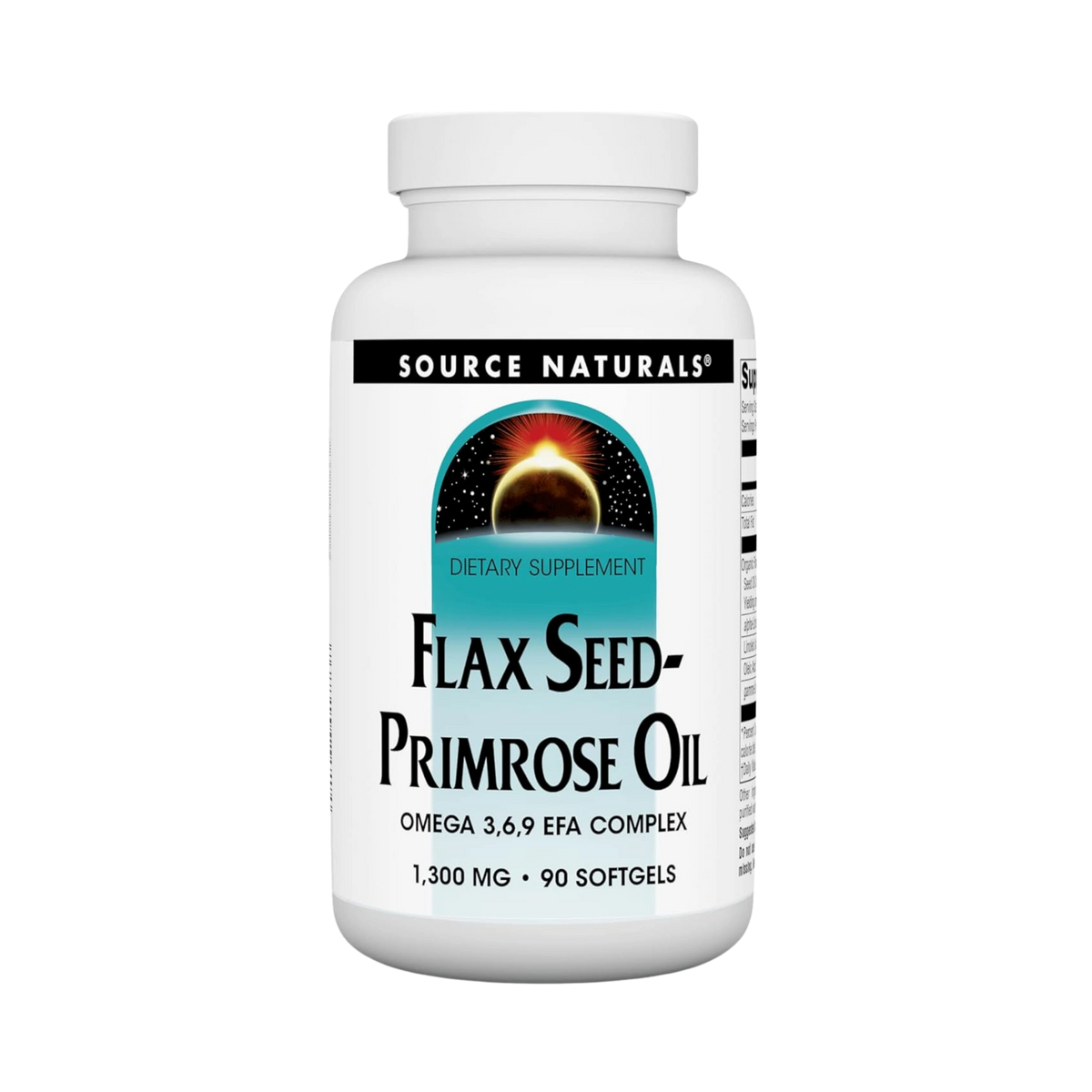 Source Naturals, Flax Seed-Primrose Oil, 1300 Mg, 90 Softgels